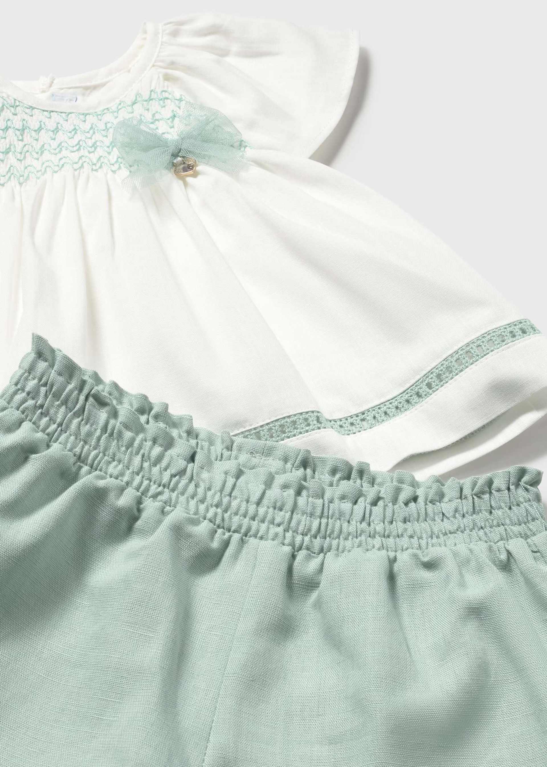 Ensemble short et blouse bébé