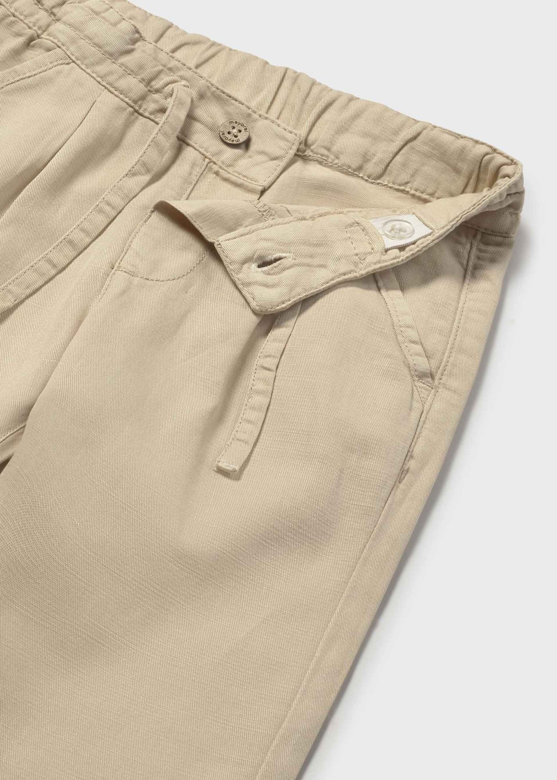 Hose mit Leinenanteil relaxed Baby Hose mit Leinenanteil relaxed Baby