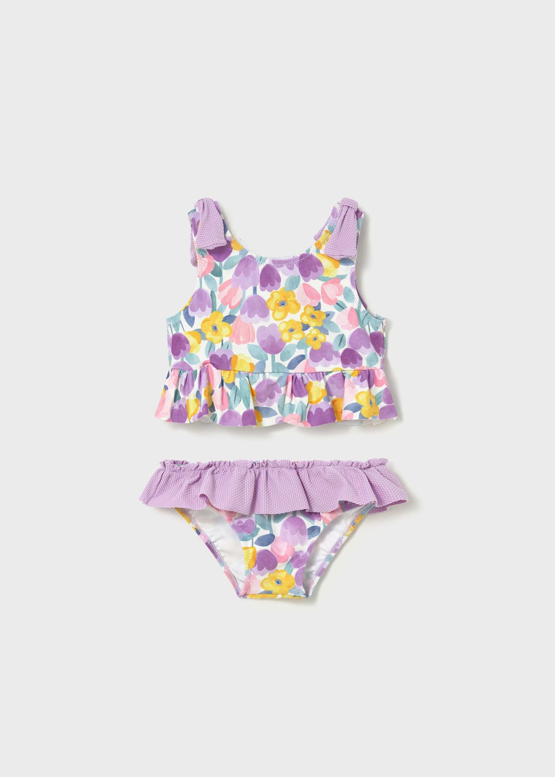 Ensemble 2 pièces maillot de bain et protection solaire bébé