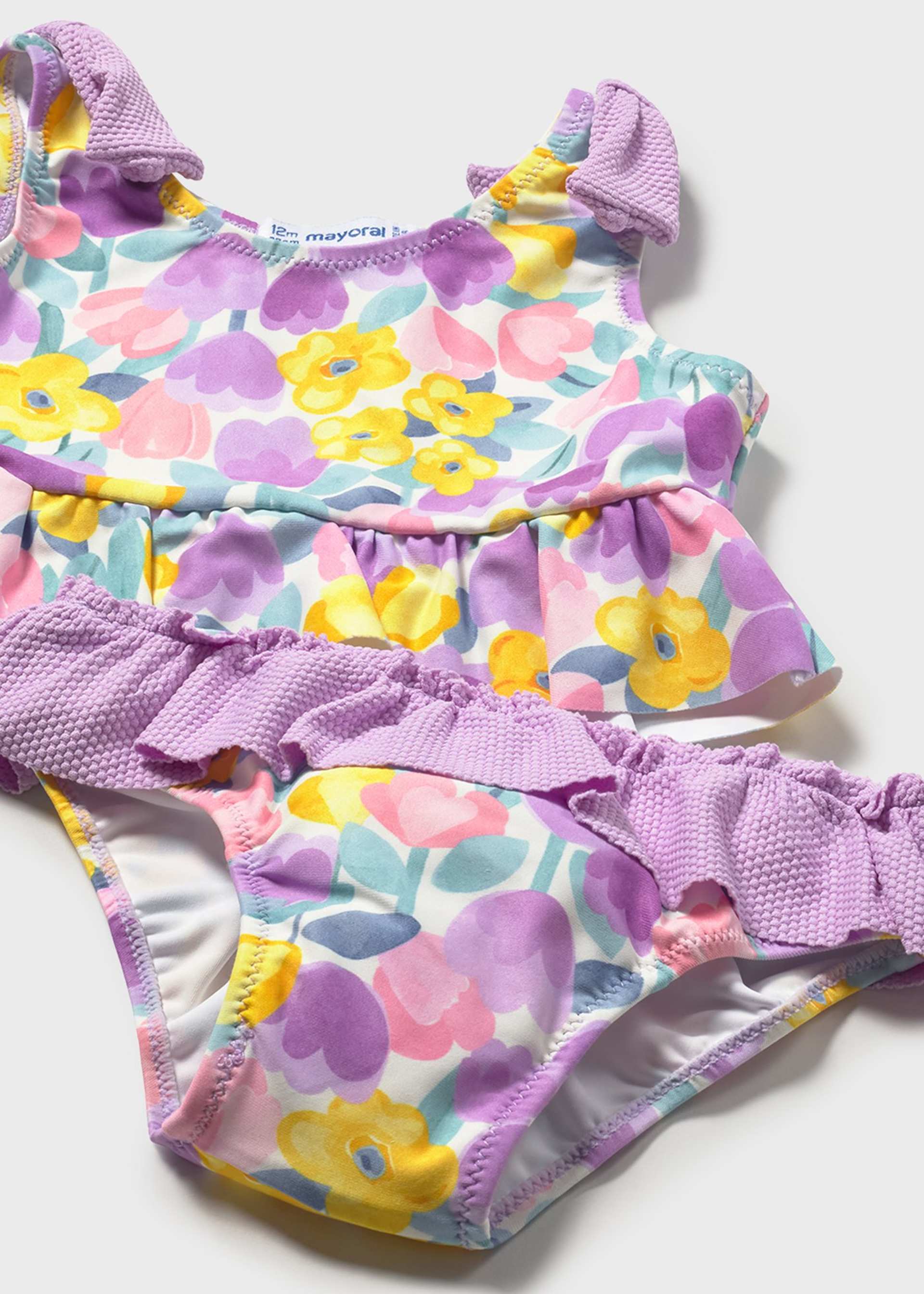 2-piece print swimwear set baby