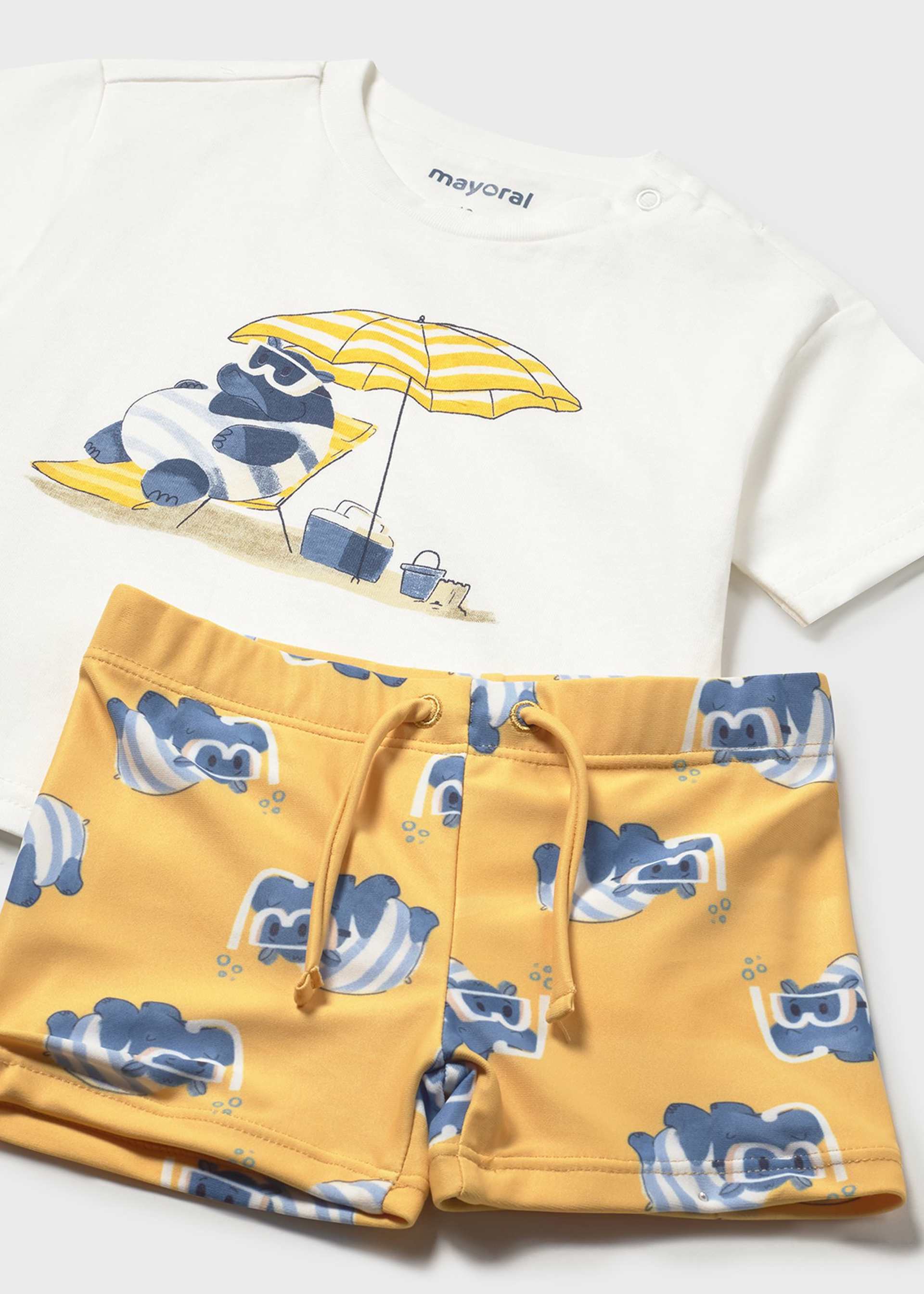 Baby 2-Piece Swim Set with Sun Protection