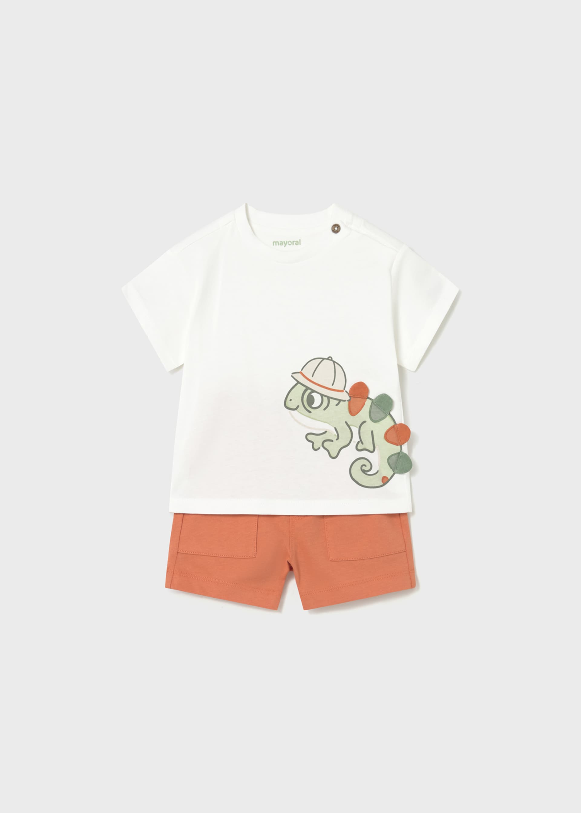 Baby Knit Shorts and T-Shirt 2-Piece Set