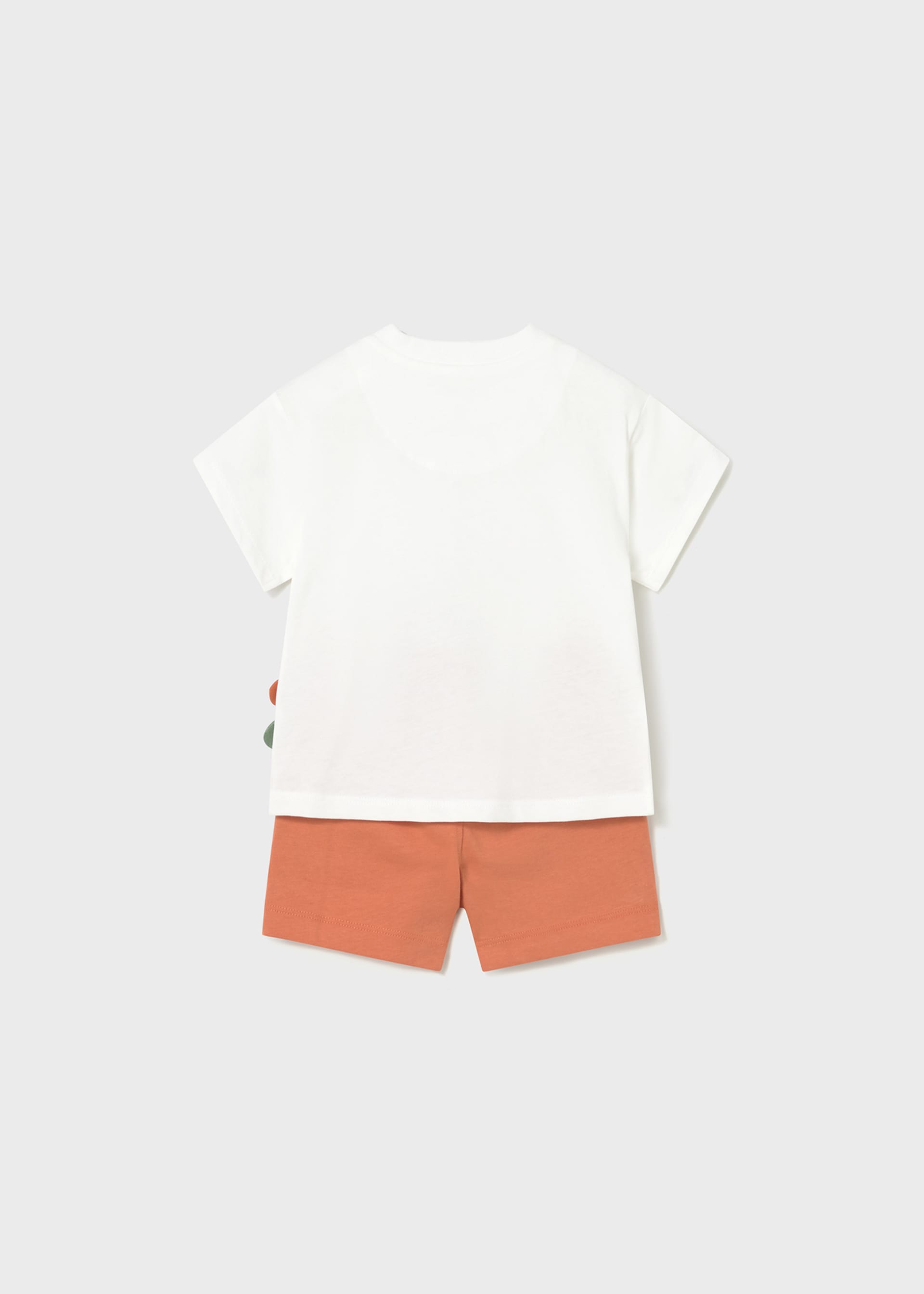 Baby knit trousers and interactive T-shirt set