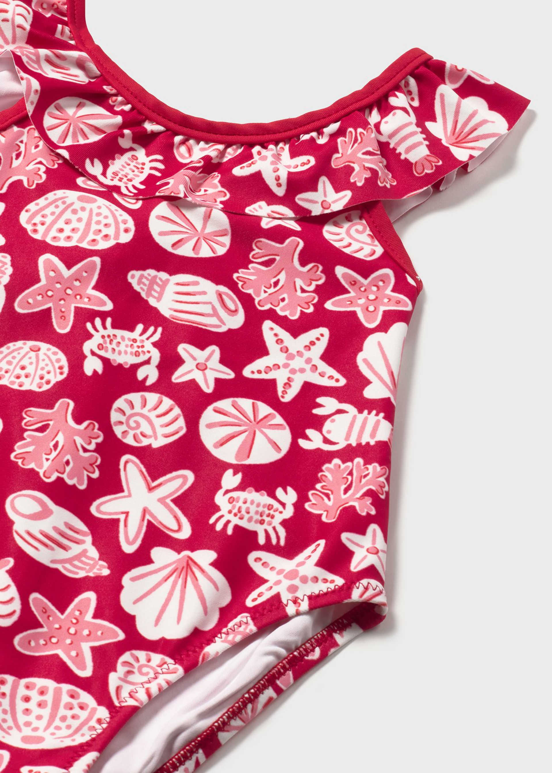 Traje de baño estampado protección solar bebé