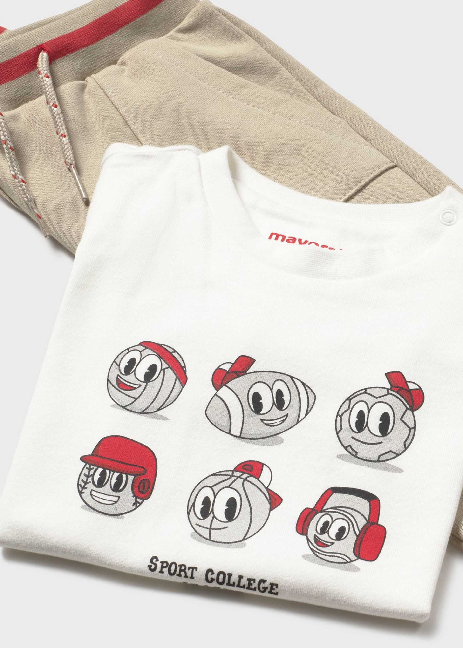 Trening cu tricou bebe