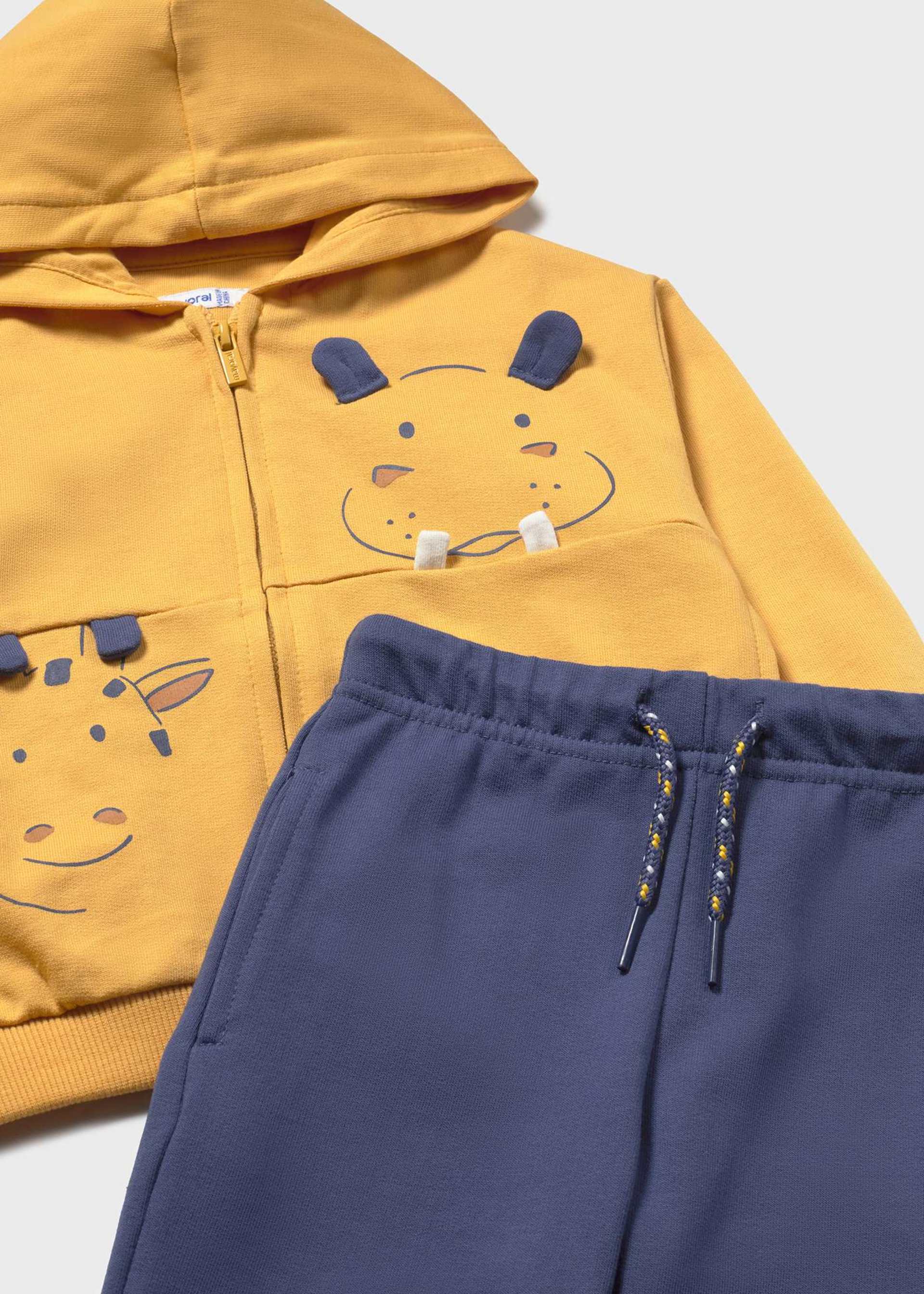 Chándal con camiseta interactivo bebé