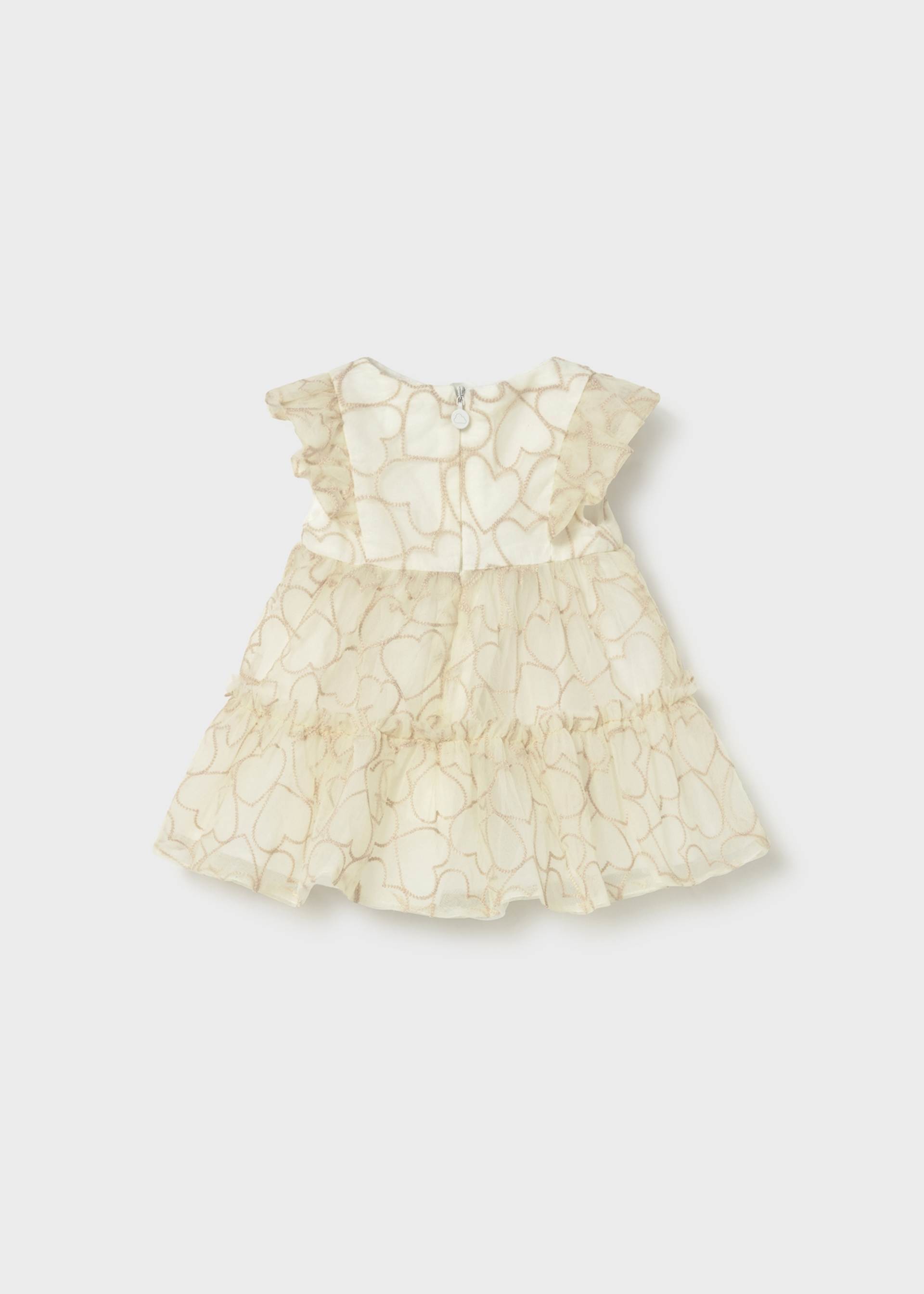 Vestito tulle cerimonia neonata