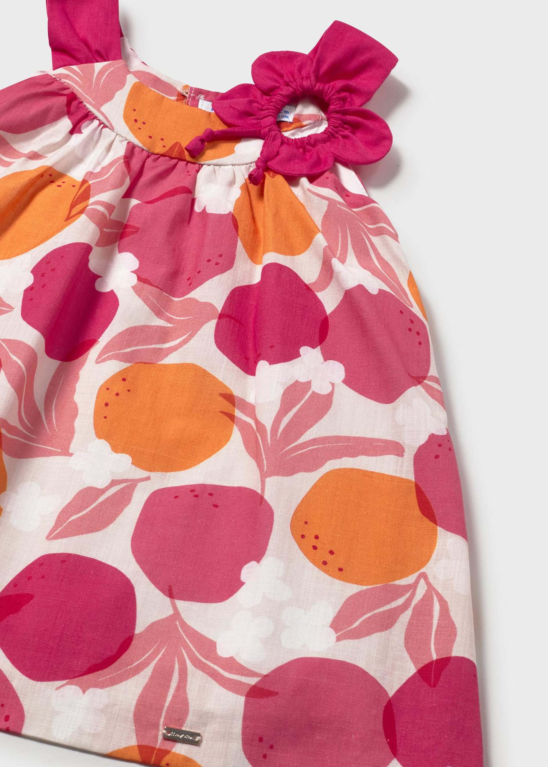 Kleid gemustert Blume Baby