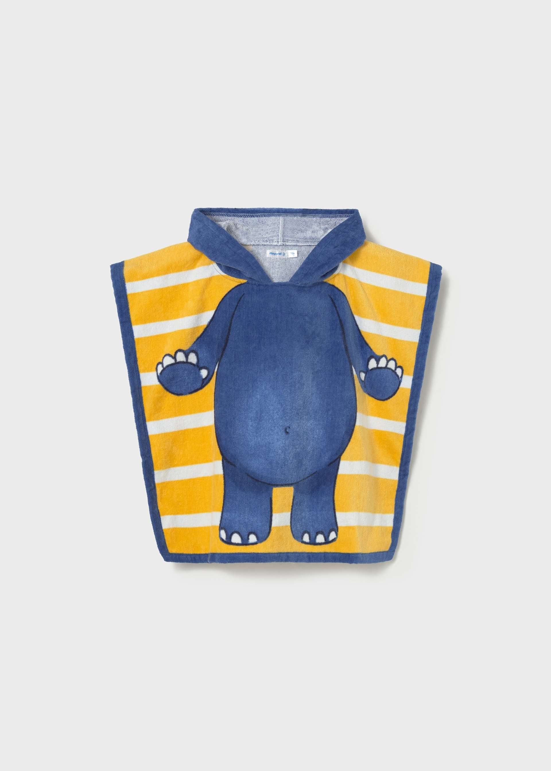 Toalha praia com capuz bebé