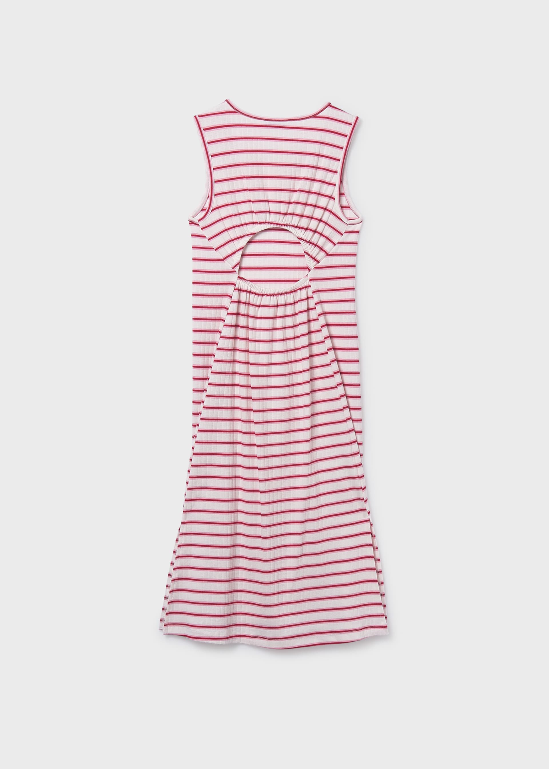Vestido riscas rapariga