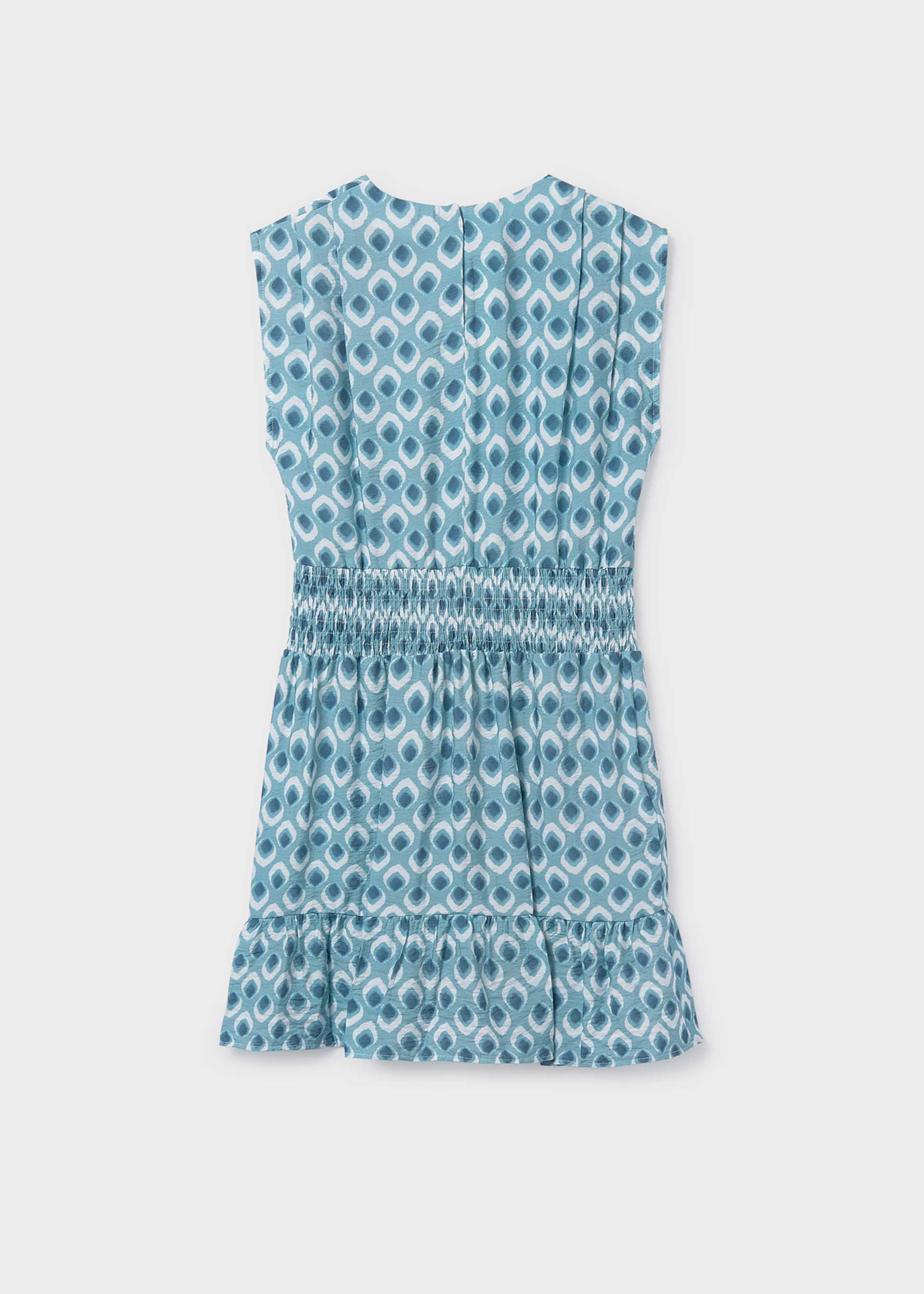Vestido estampado rapariga