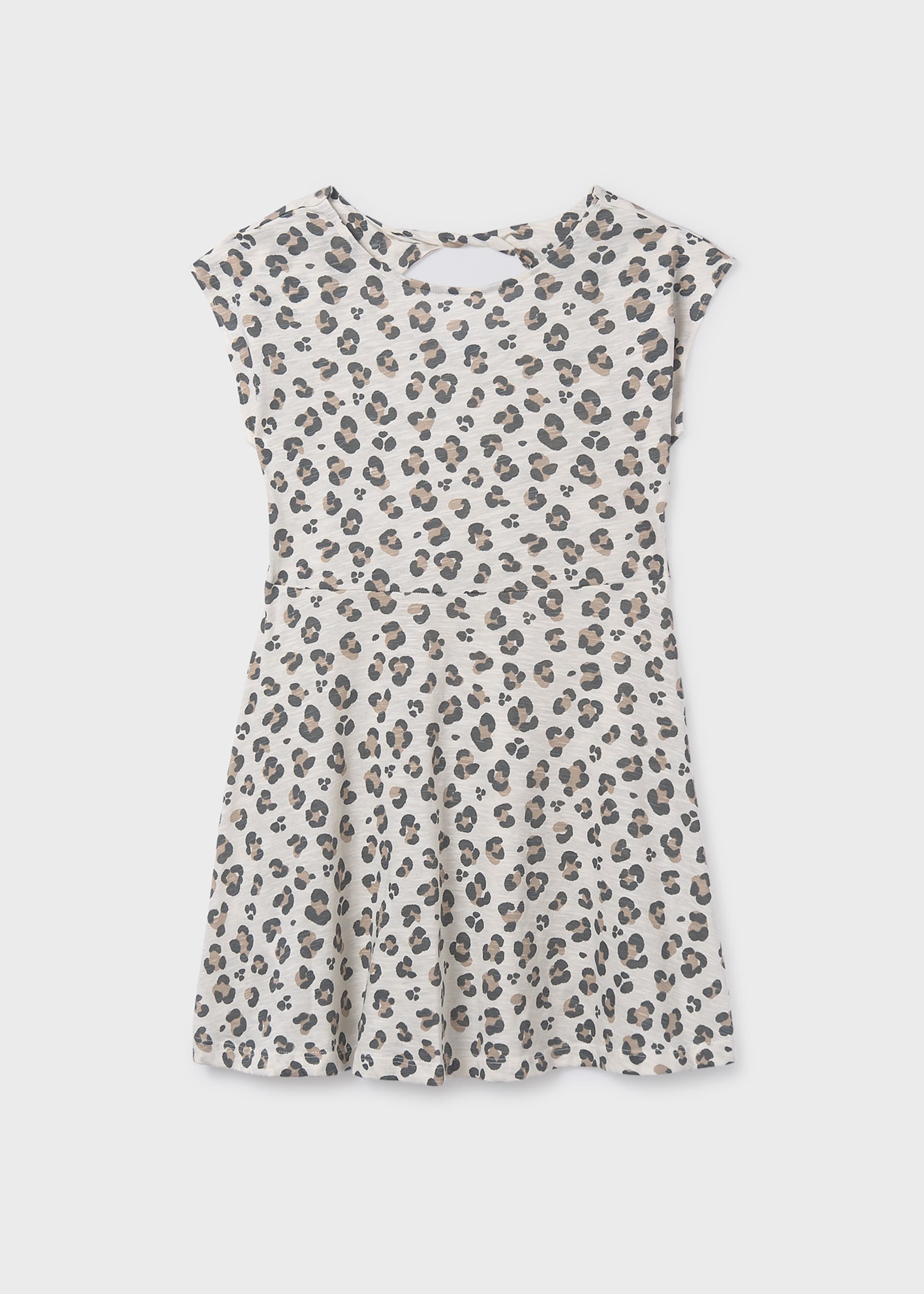 Rochie cu imprimeu fata