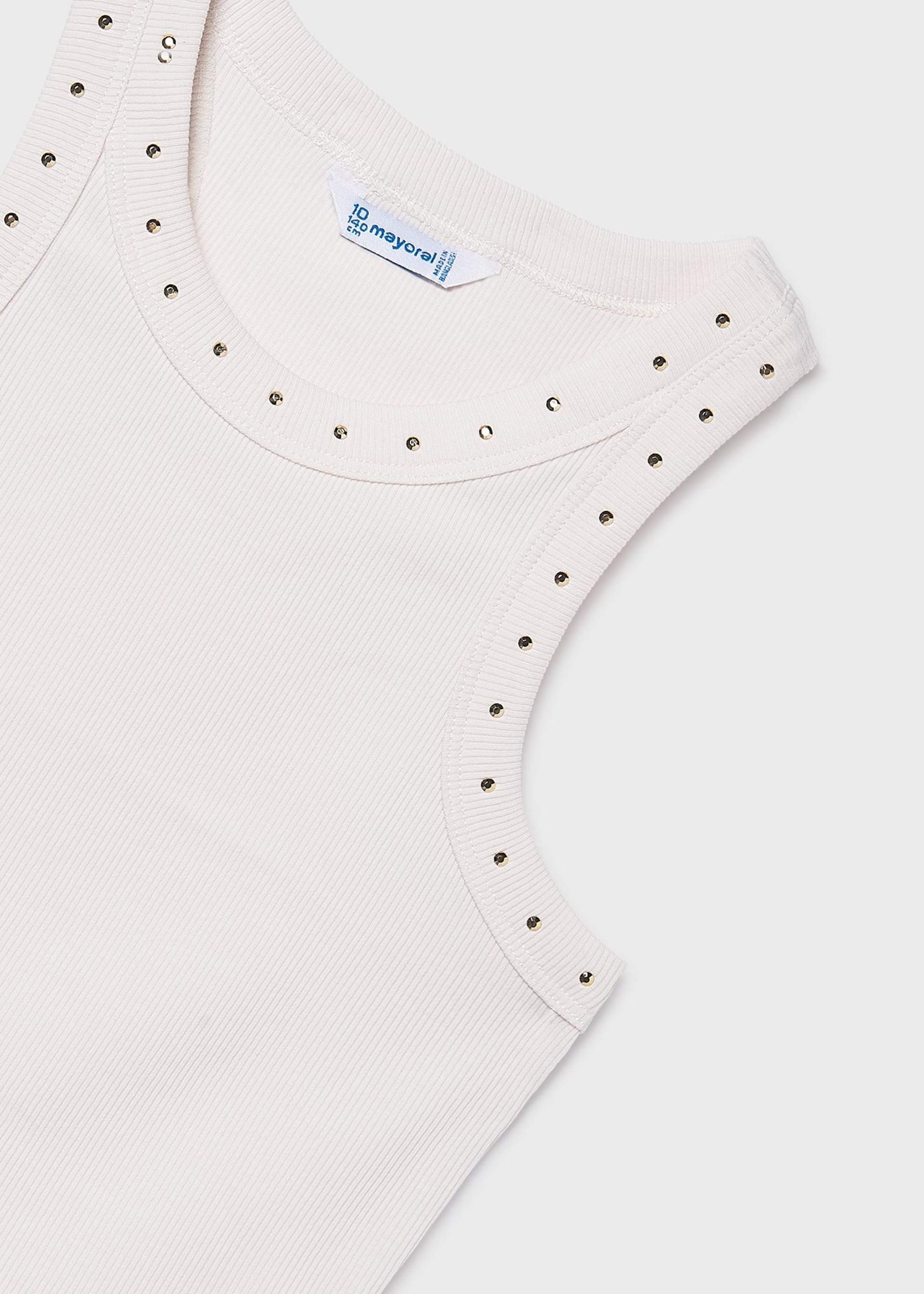 Träger-Shirt gerippt Teenager Mädchen