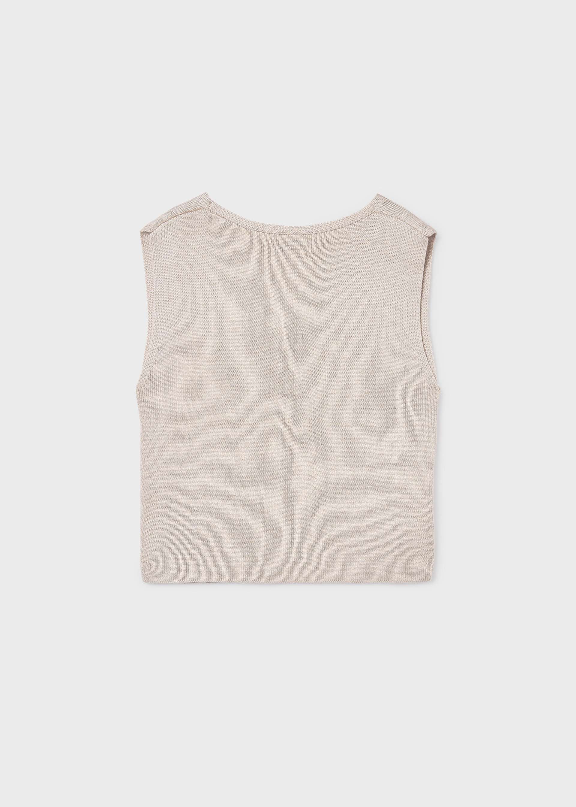 Top tricot ragazza
