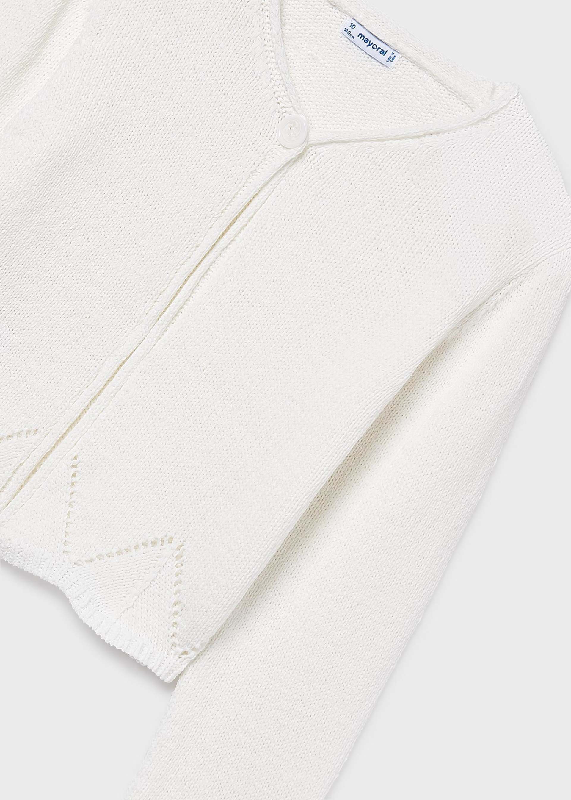 Cardigan en tricot fille