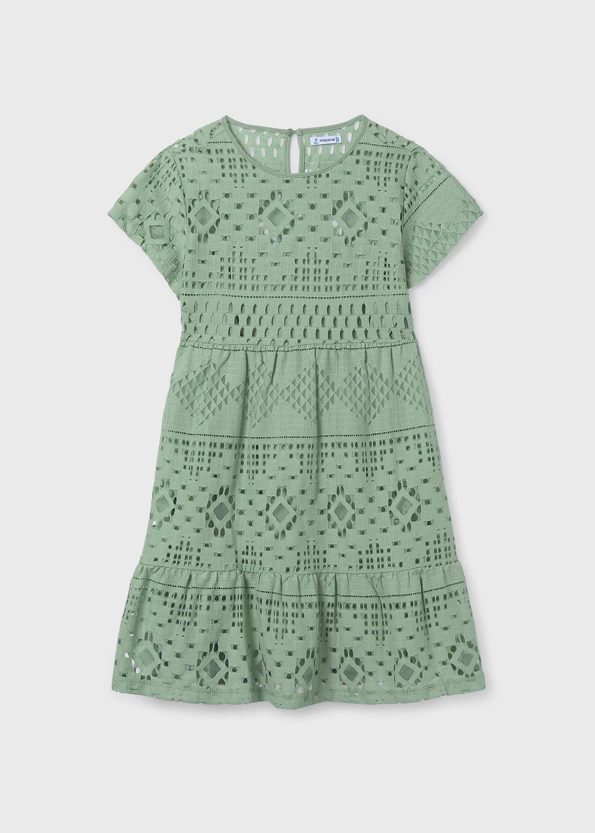 Girl Eyelet Dress