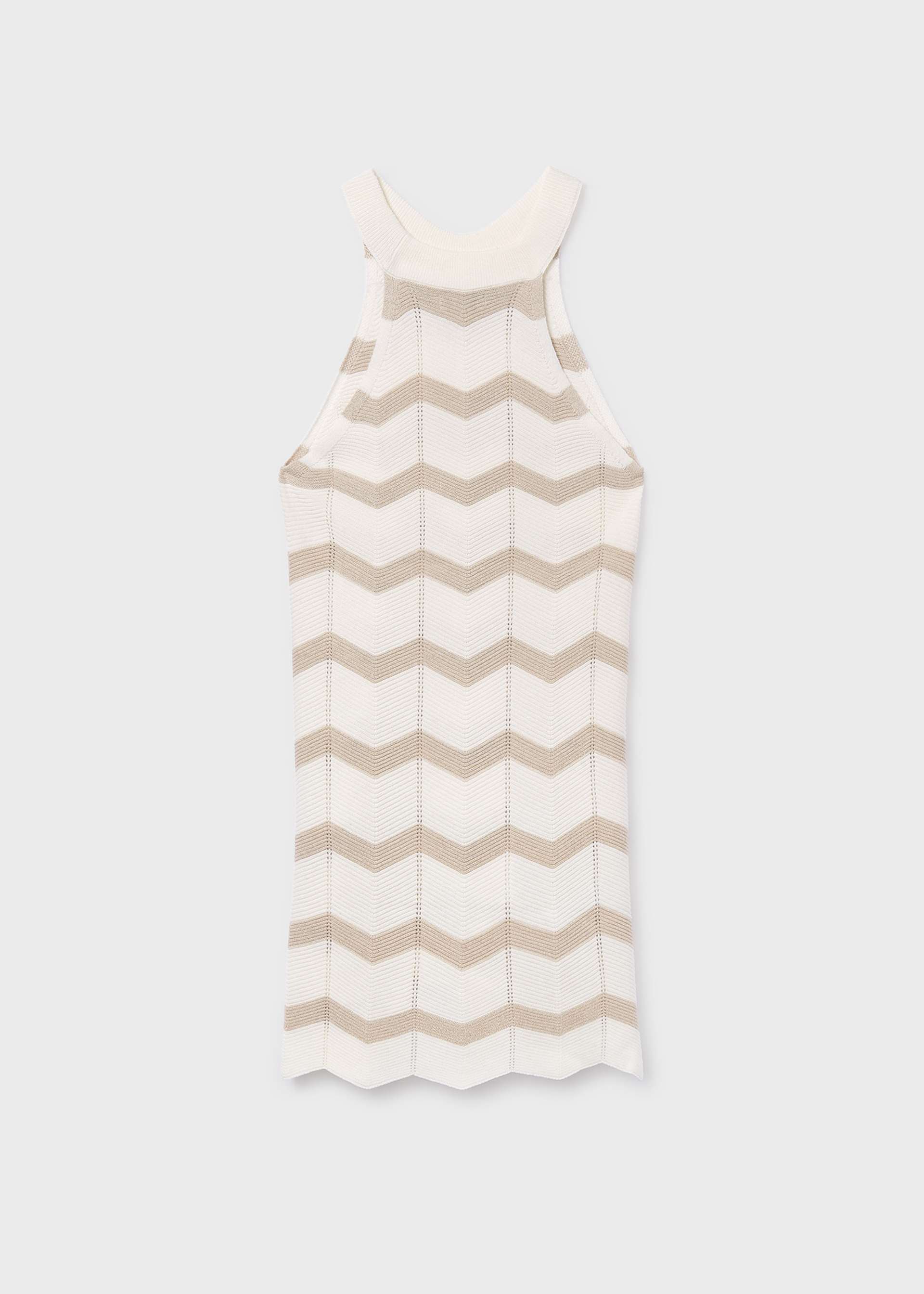 Vestido zig zag rapariga