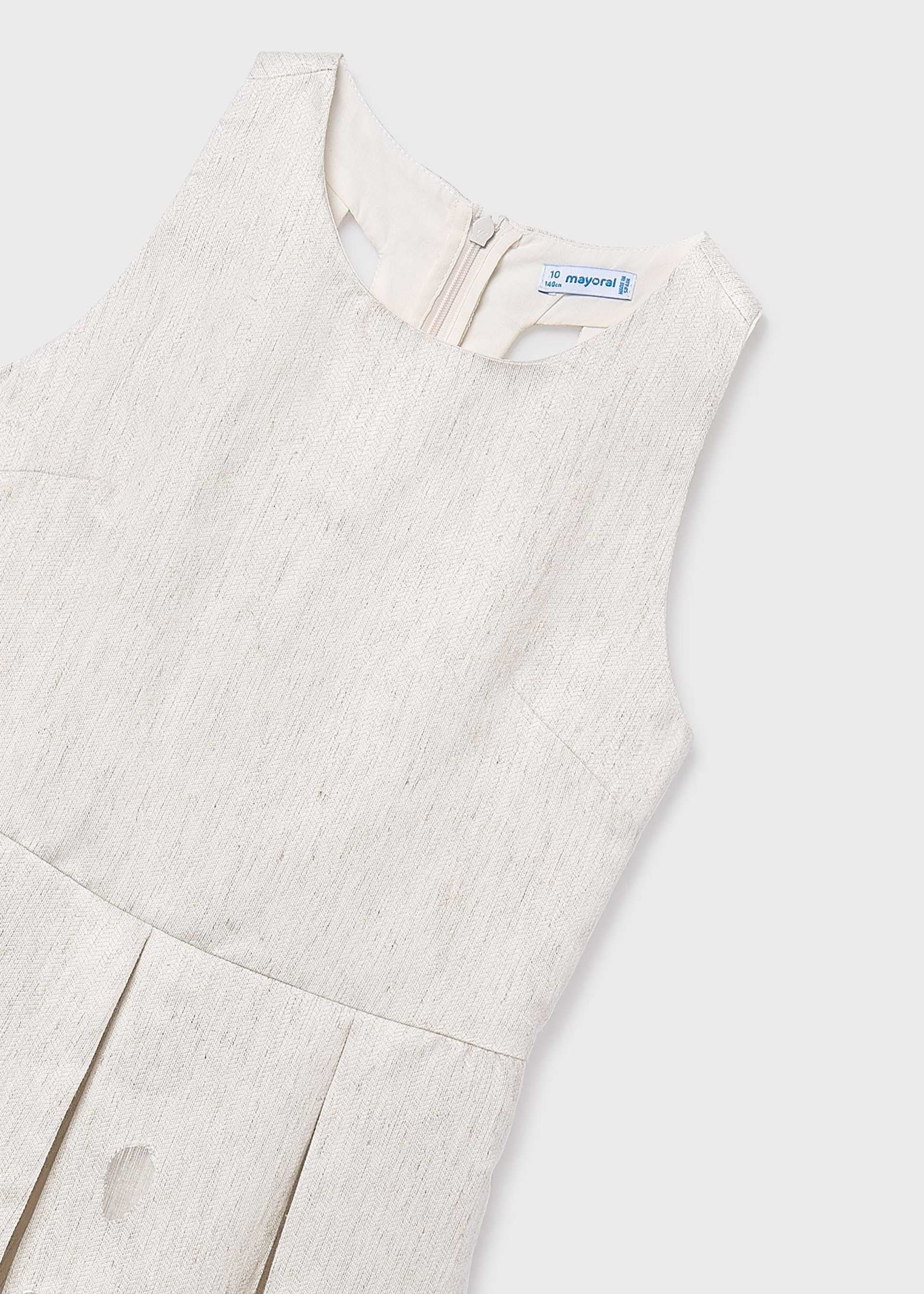 Kleid Zierbordüre Teenager Mädchen