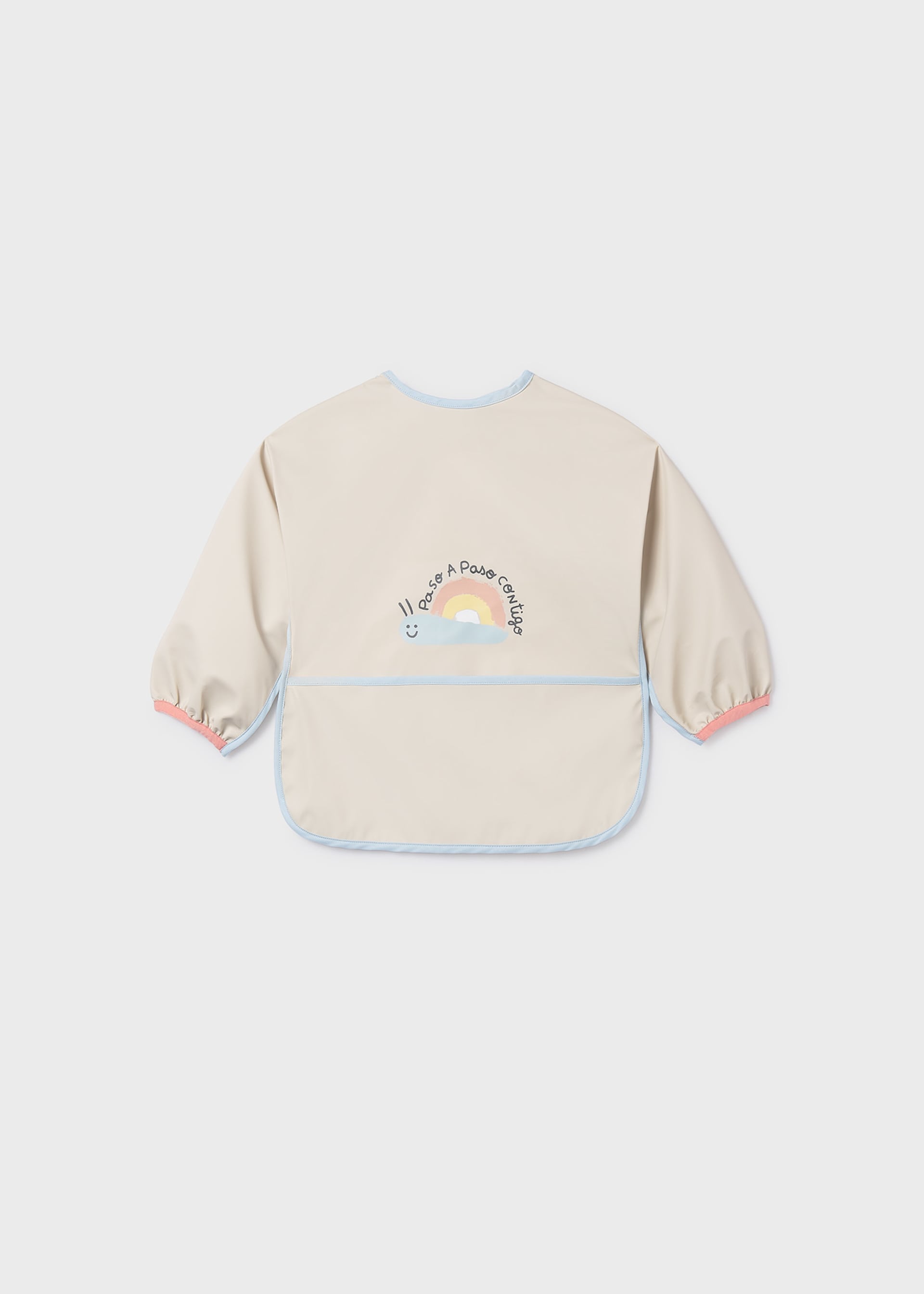 Langarm Lätzchen-Shirt Baby