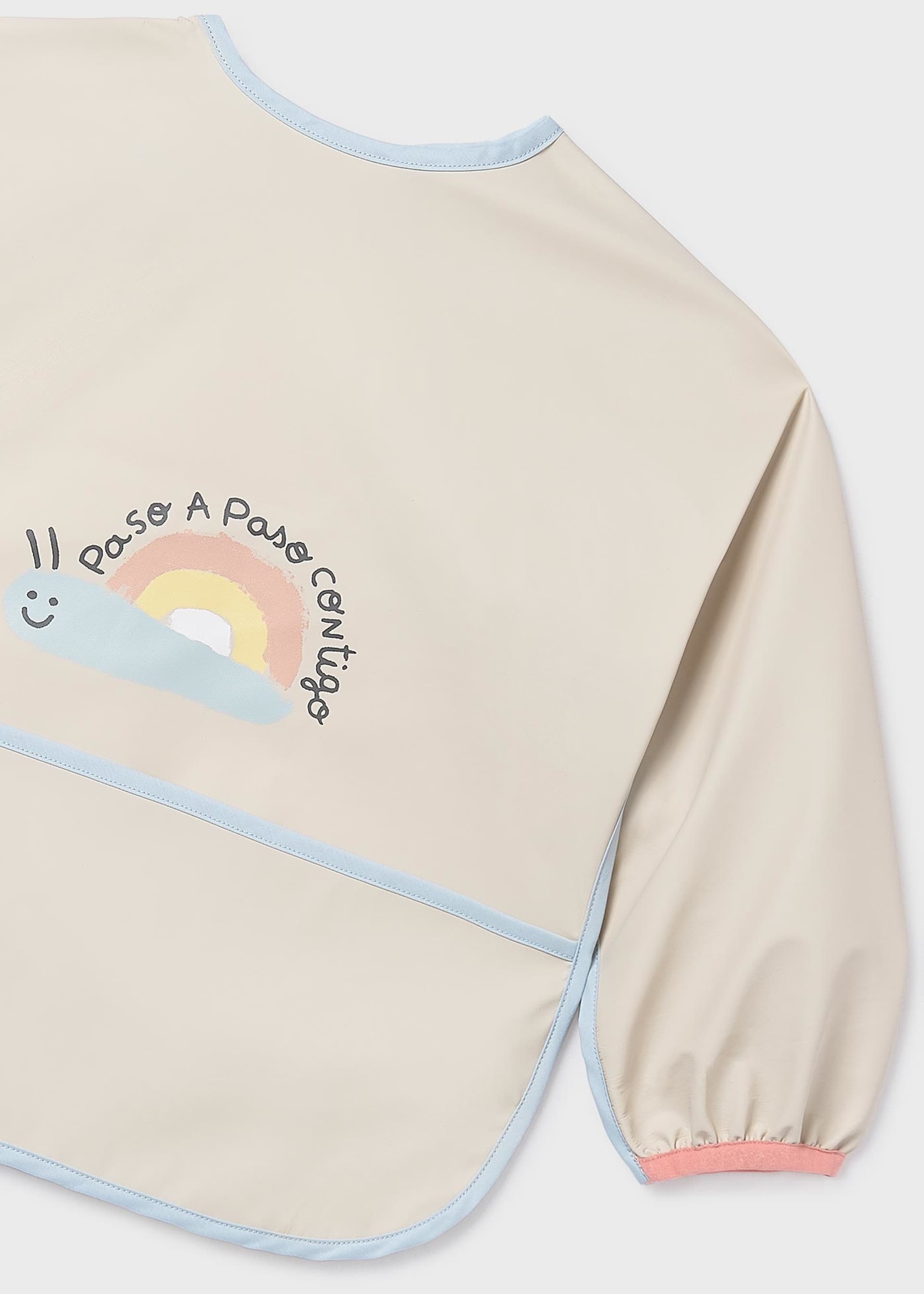 Langarm Lätzchen-Shirt Baby