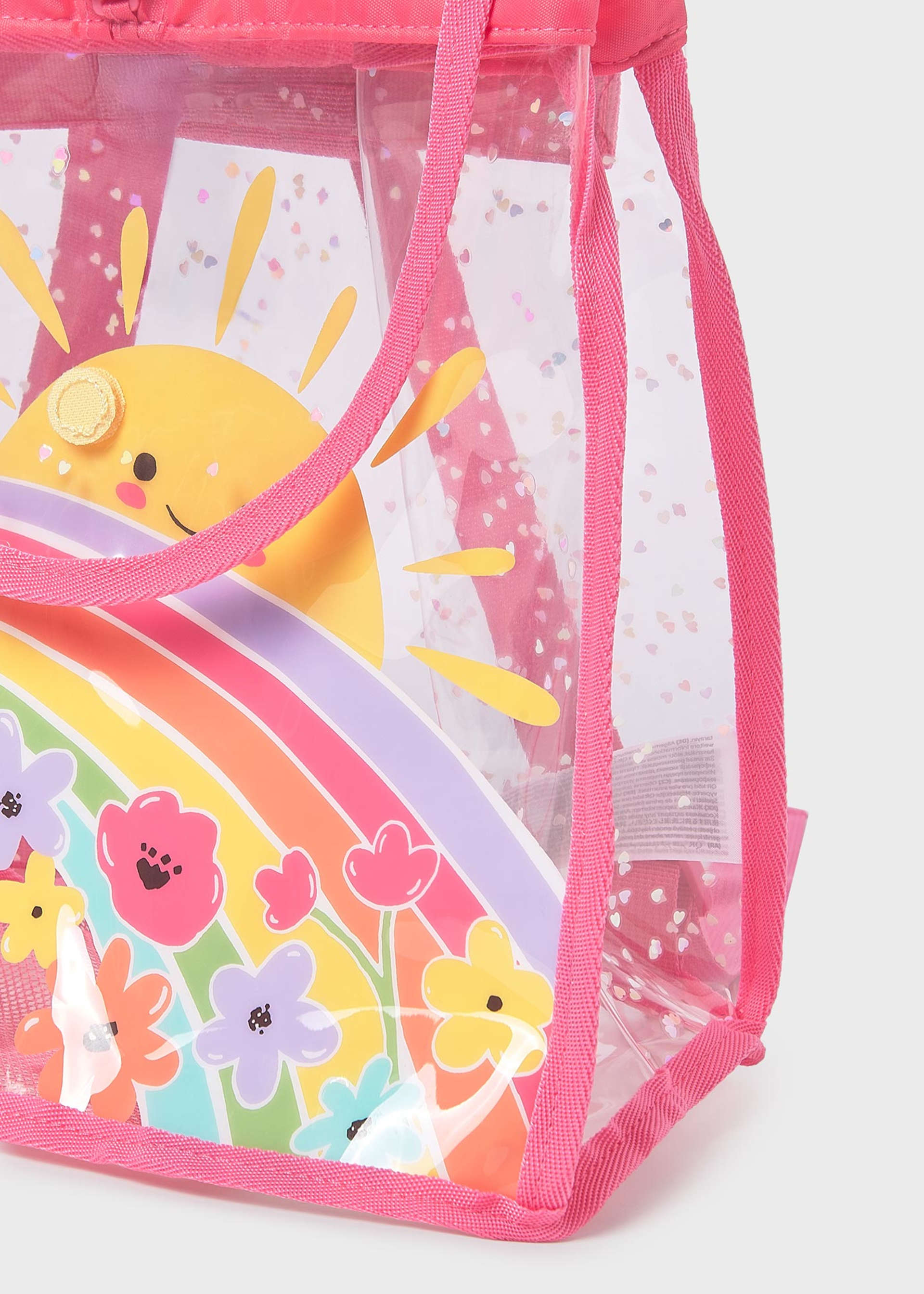 Sac à dos transparent bébé