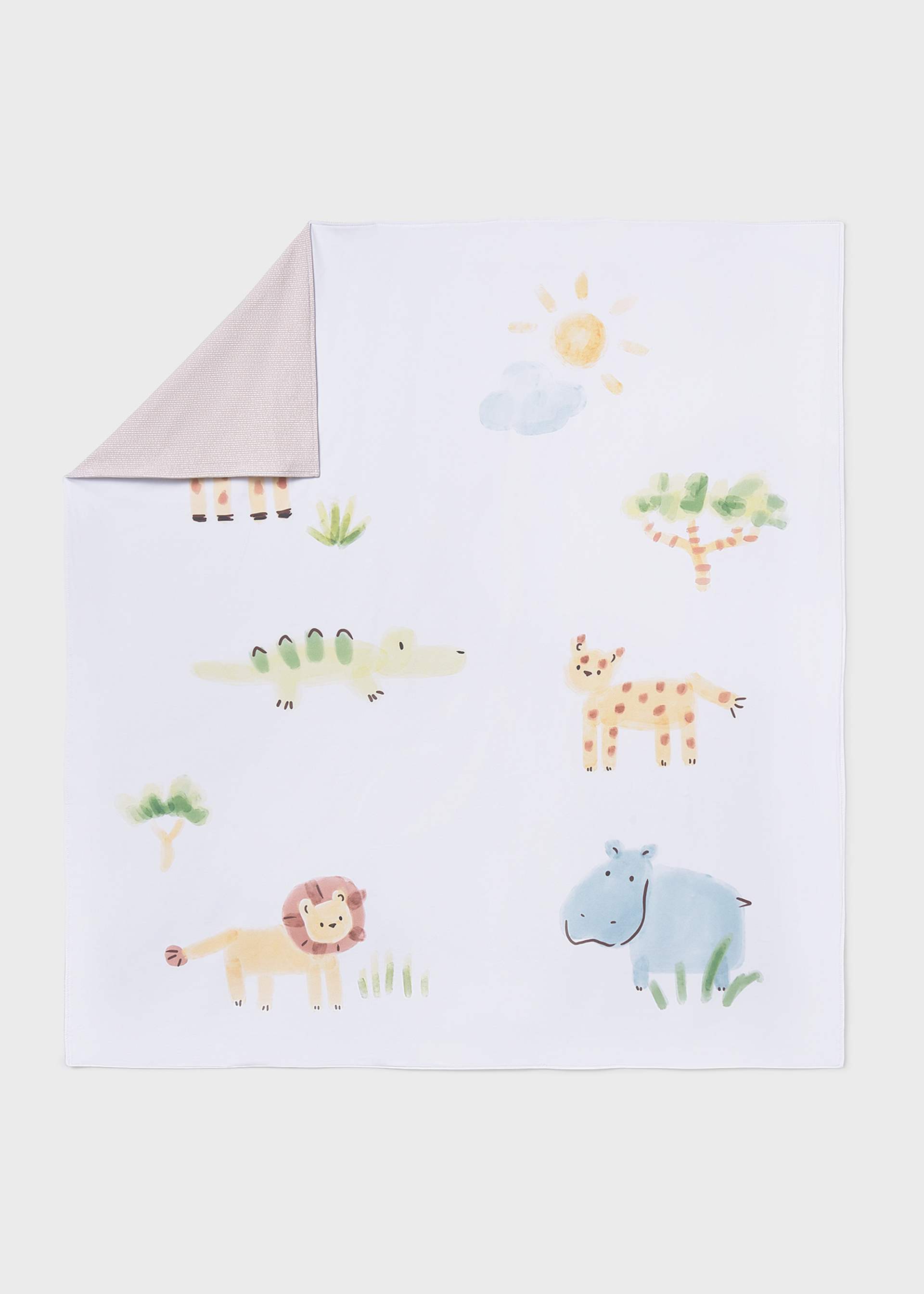 Couverture sérigraphie bébé