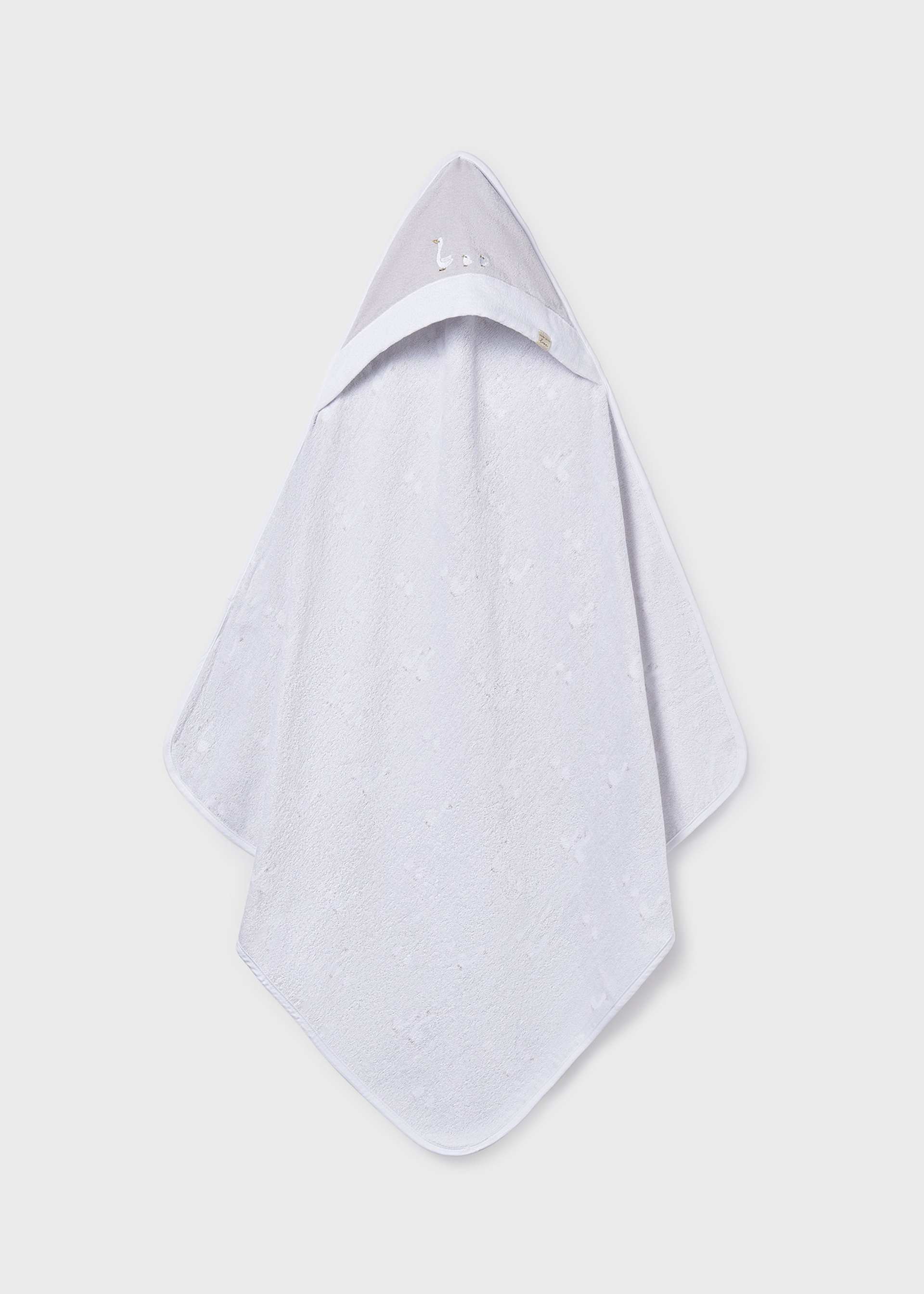 Serviette à capuche bébé