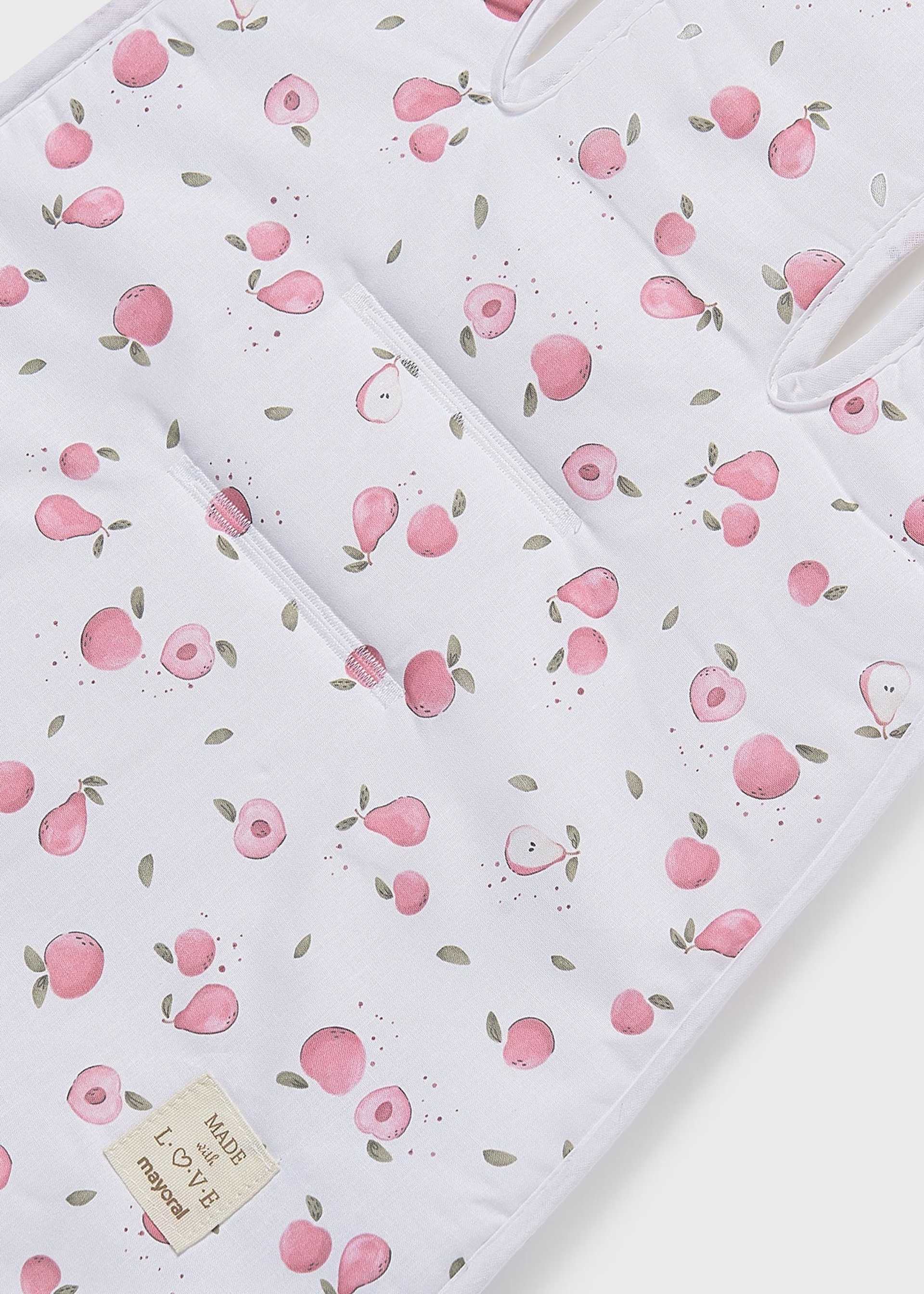 Colchoneta estampada para silla bebé