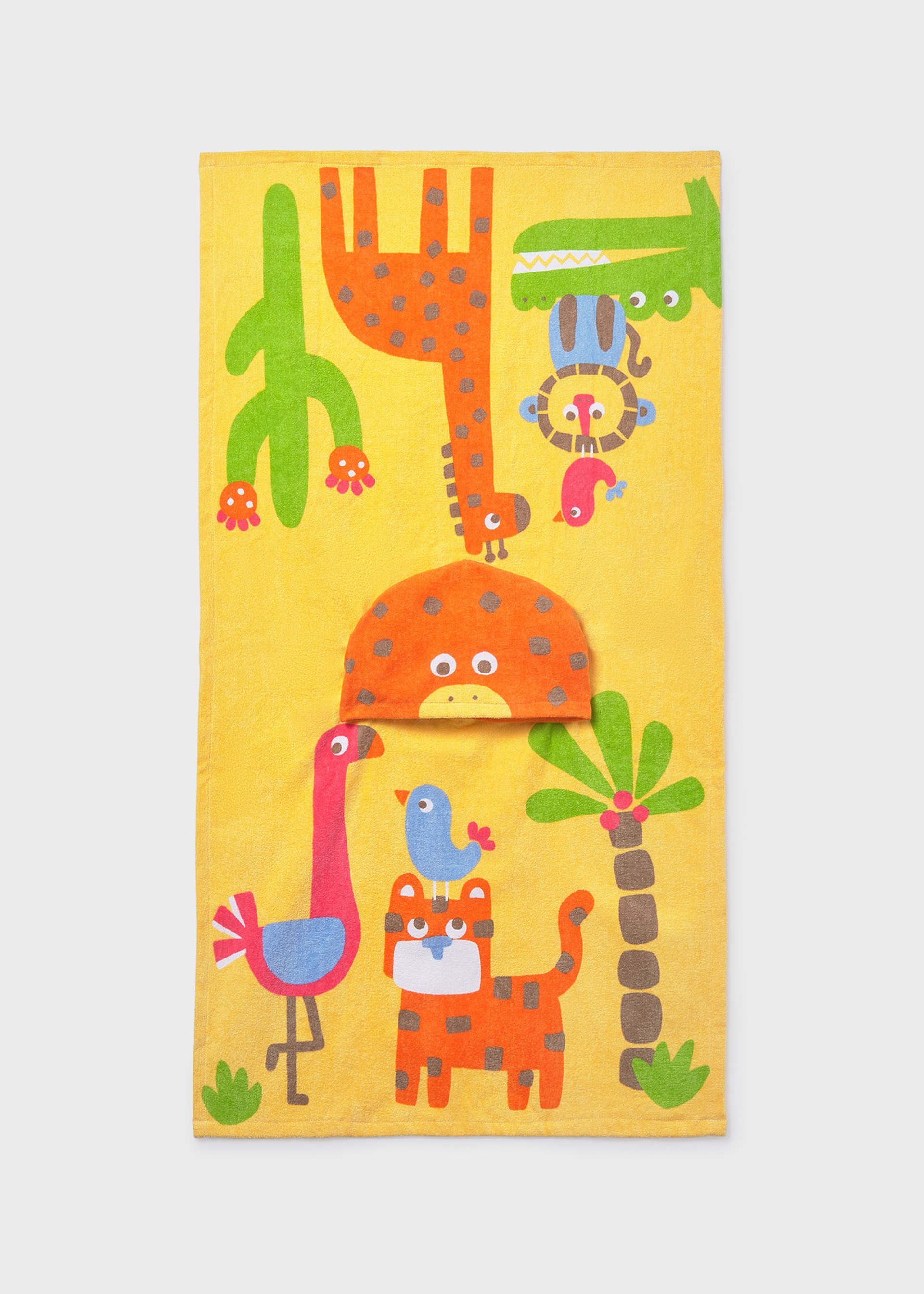 Baby hooded beach towel
