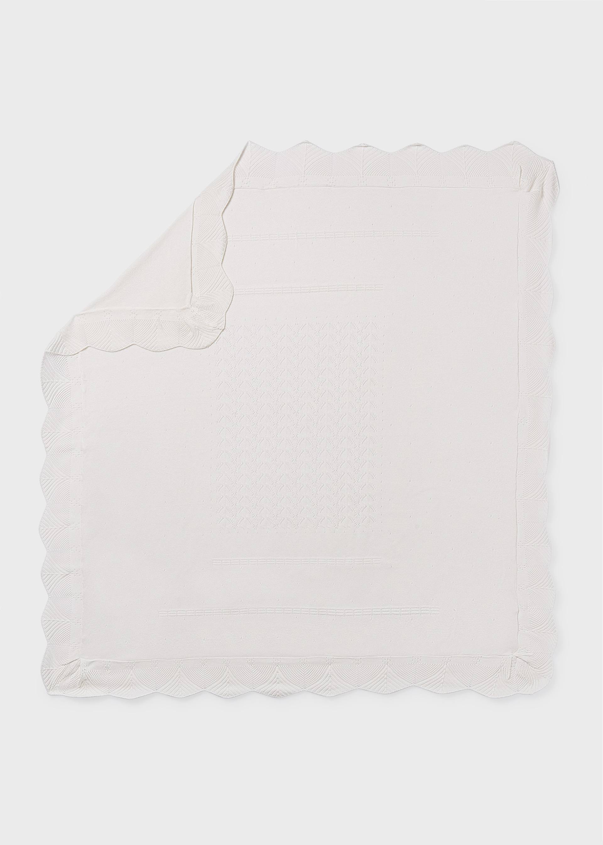 Couverture en tricot bébé