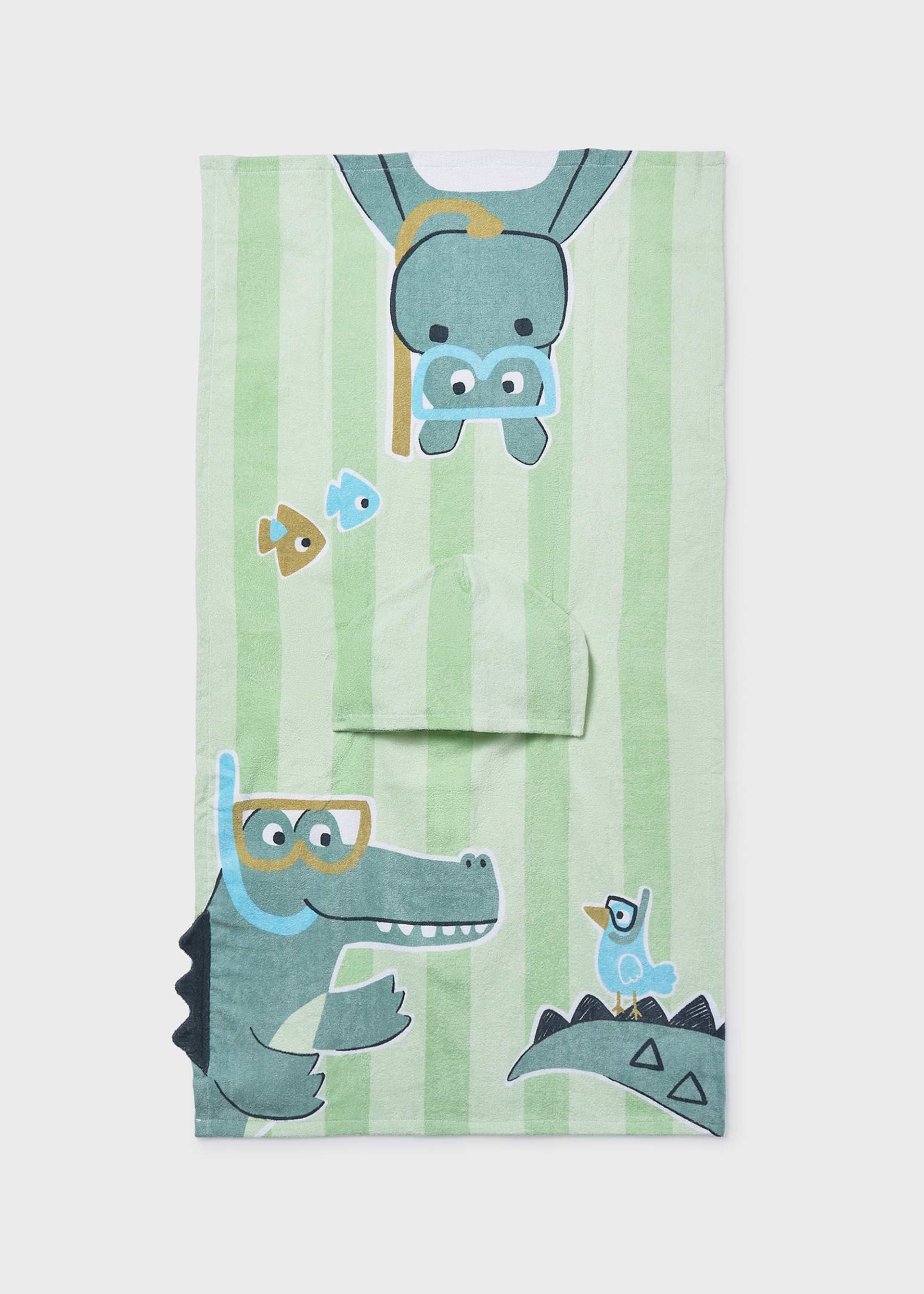 Baby hooded beach towel