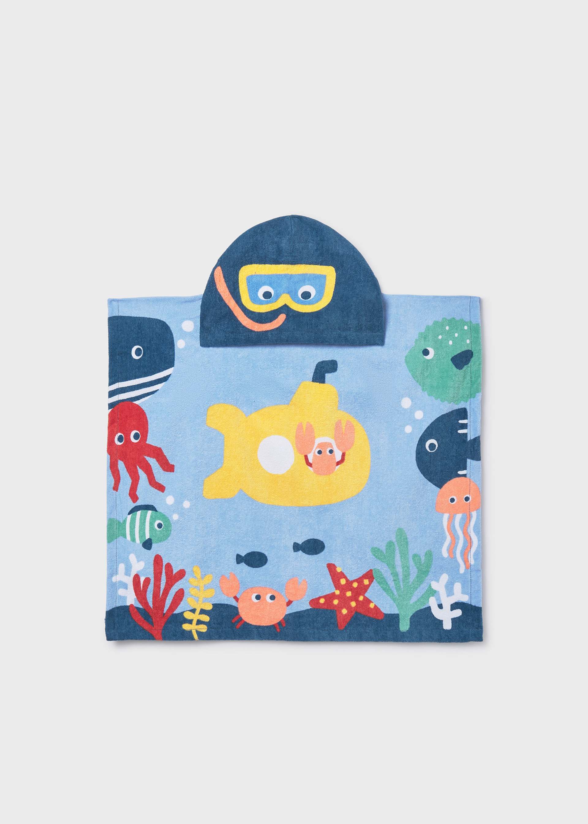 Baby hooded beach towel