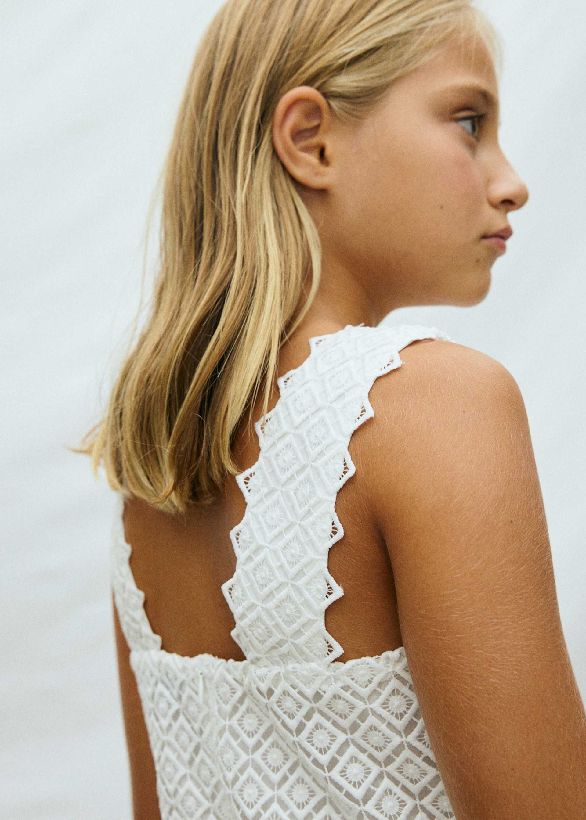 Combination dress for girls