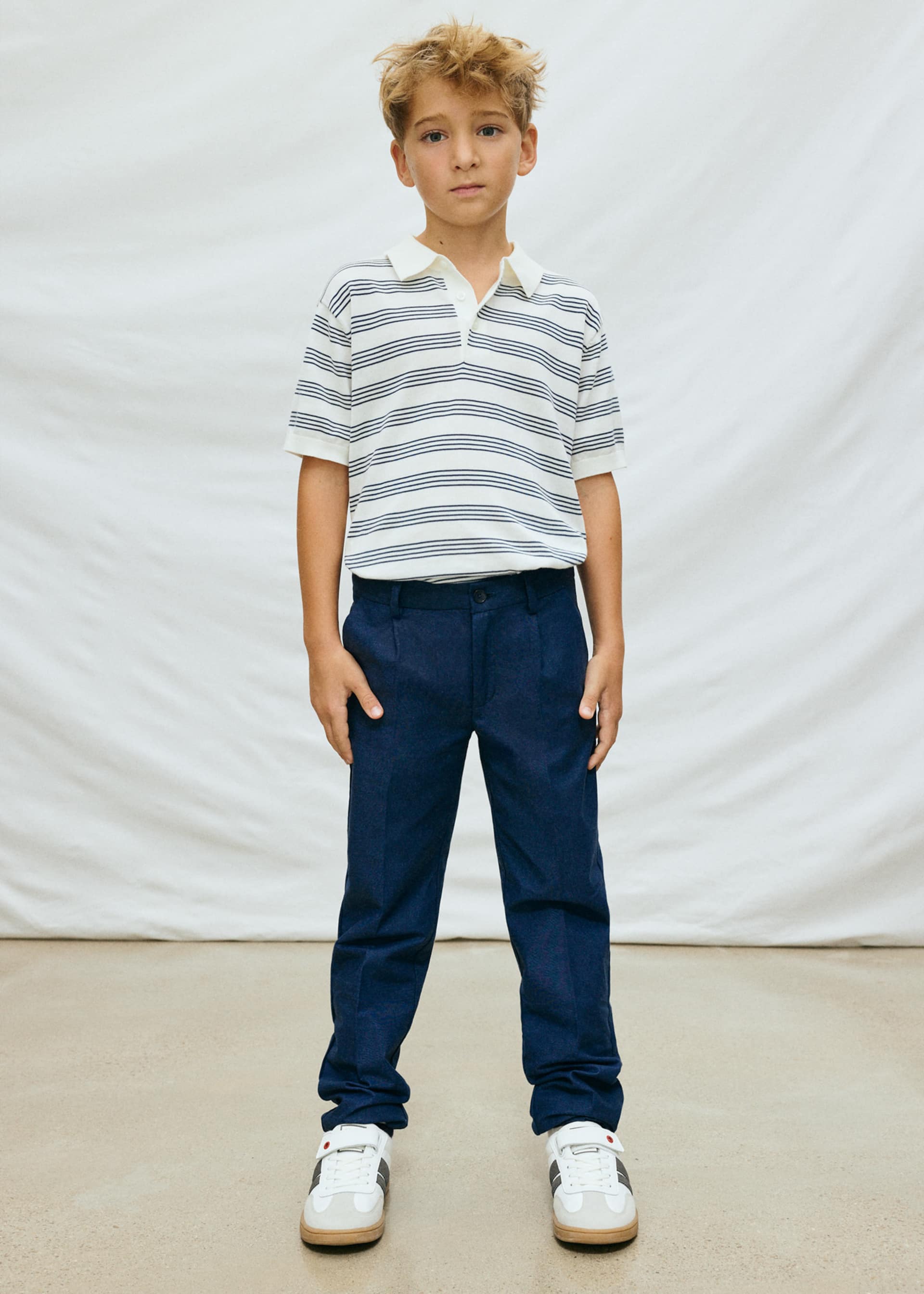 Pantalon long avec lin garçon