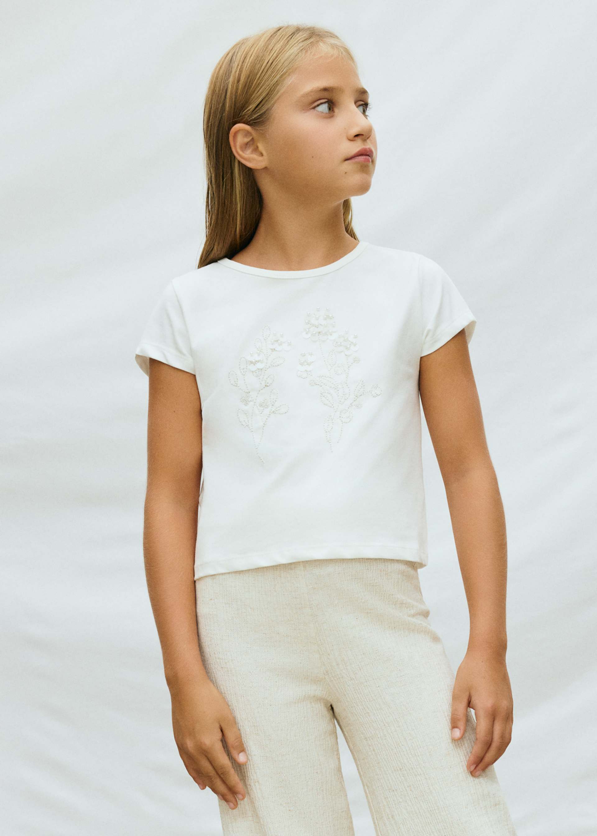 Girl Linen T-shirt