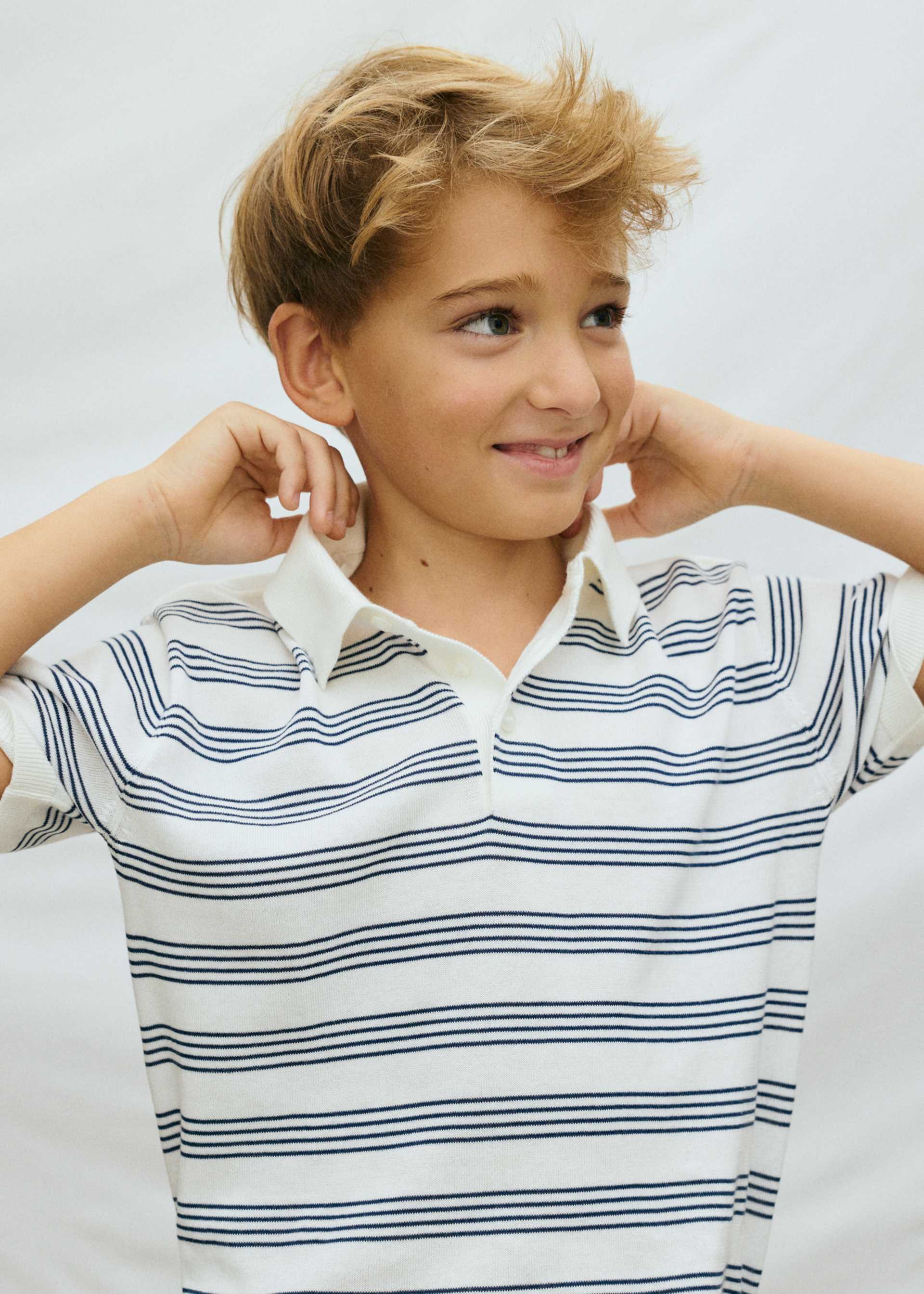 Boy's long linen trousers