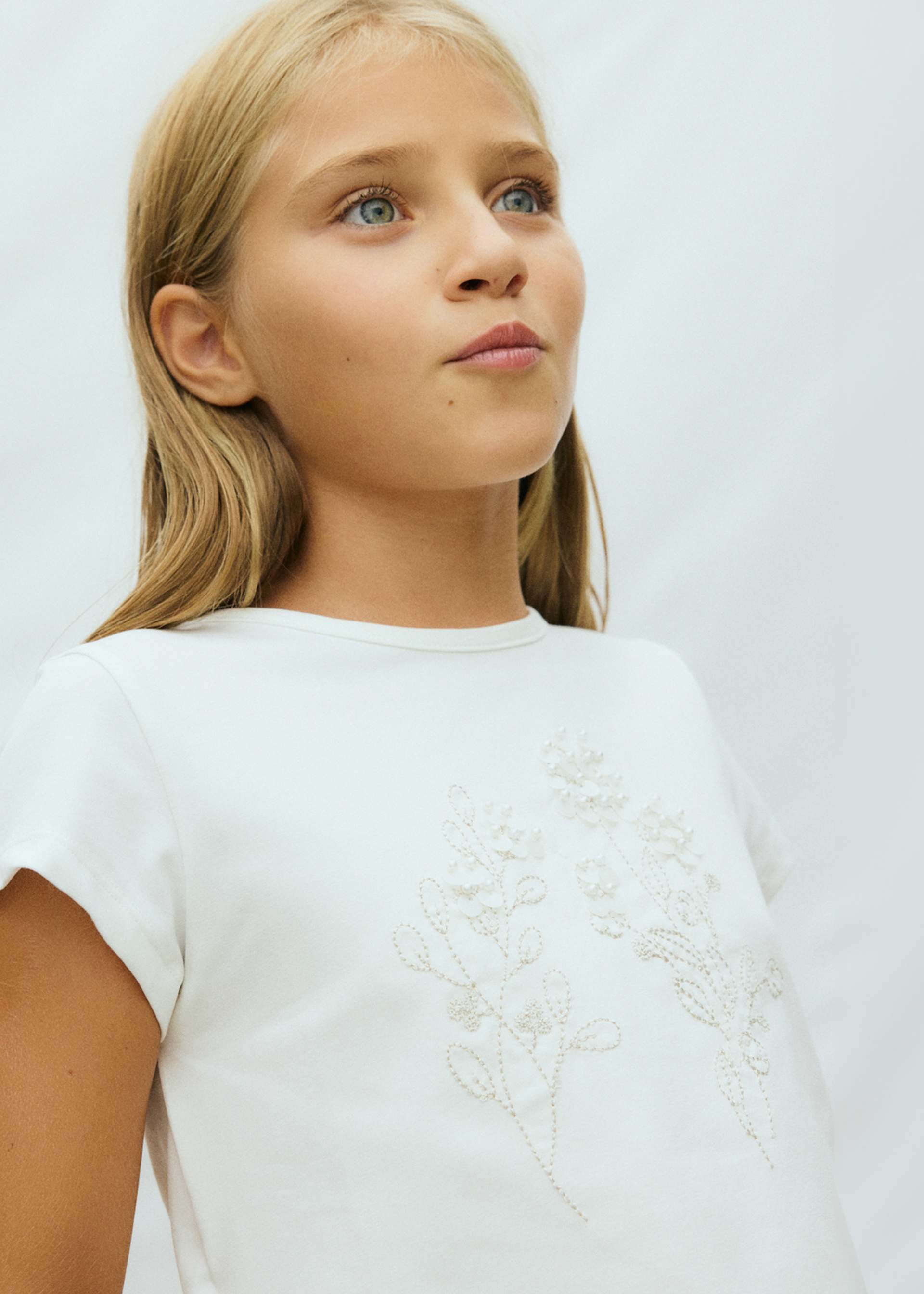 T-shirt en lin fille