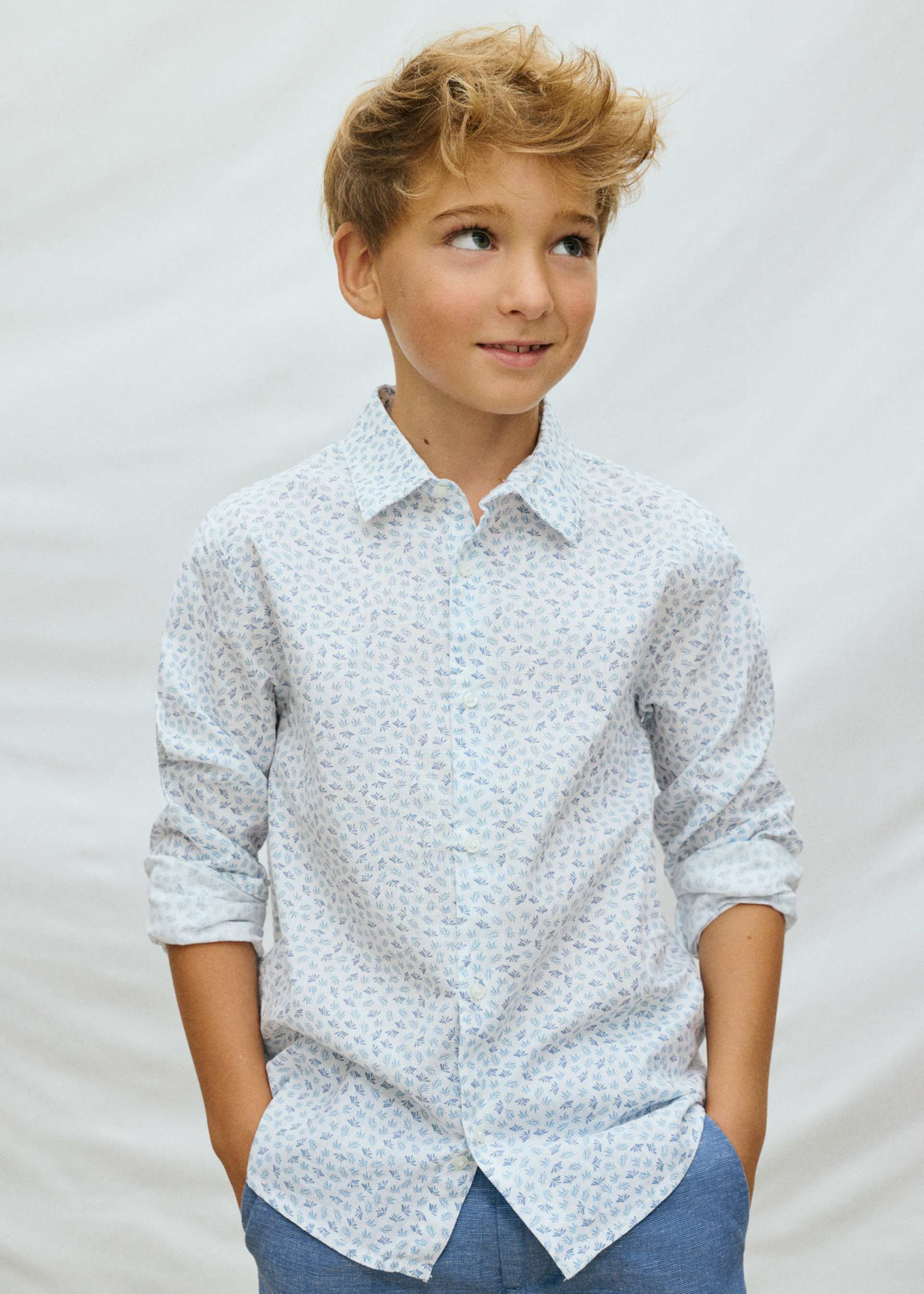 Langarm Hemd Teenager Jungen