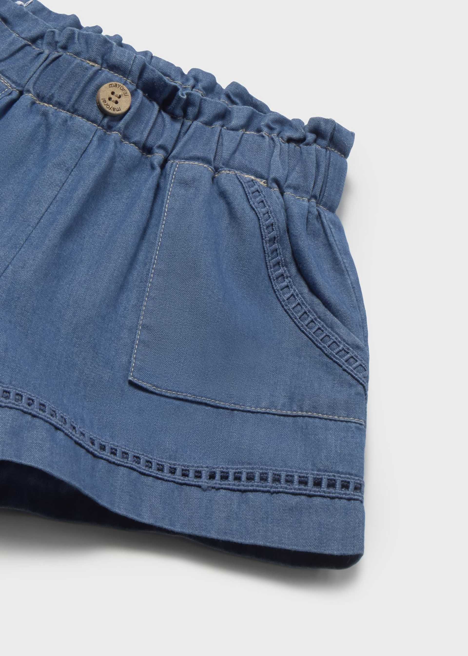 Tencel Bermuda shorts
