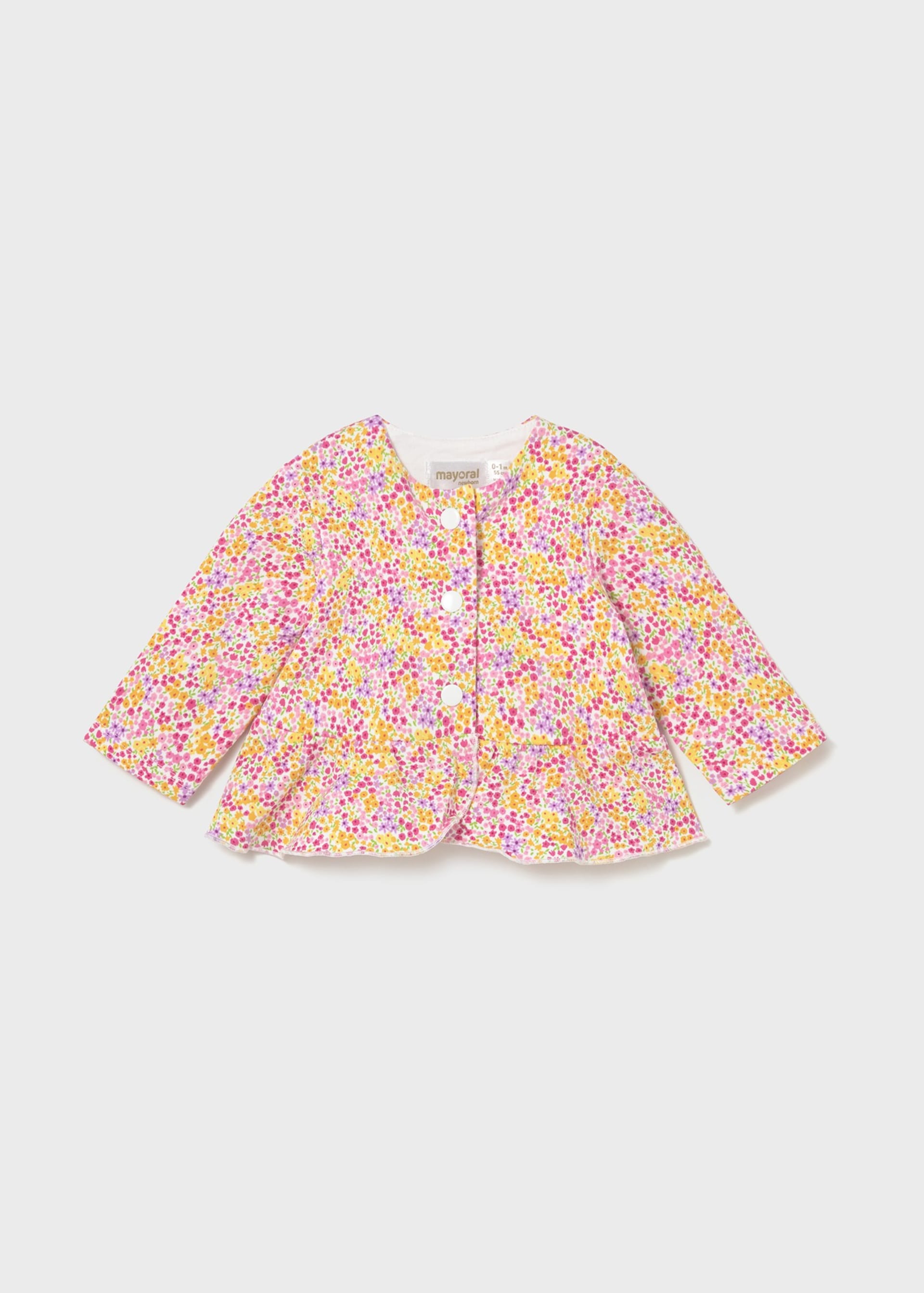 Conjunto 3 piezas con chaqueta recién nacida