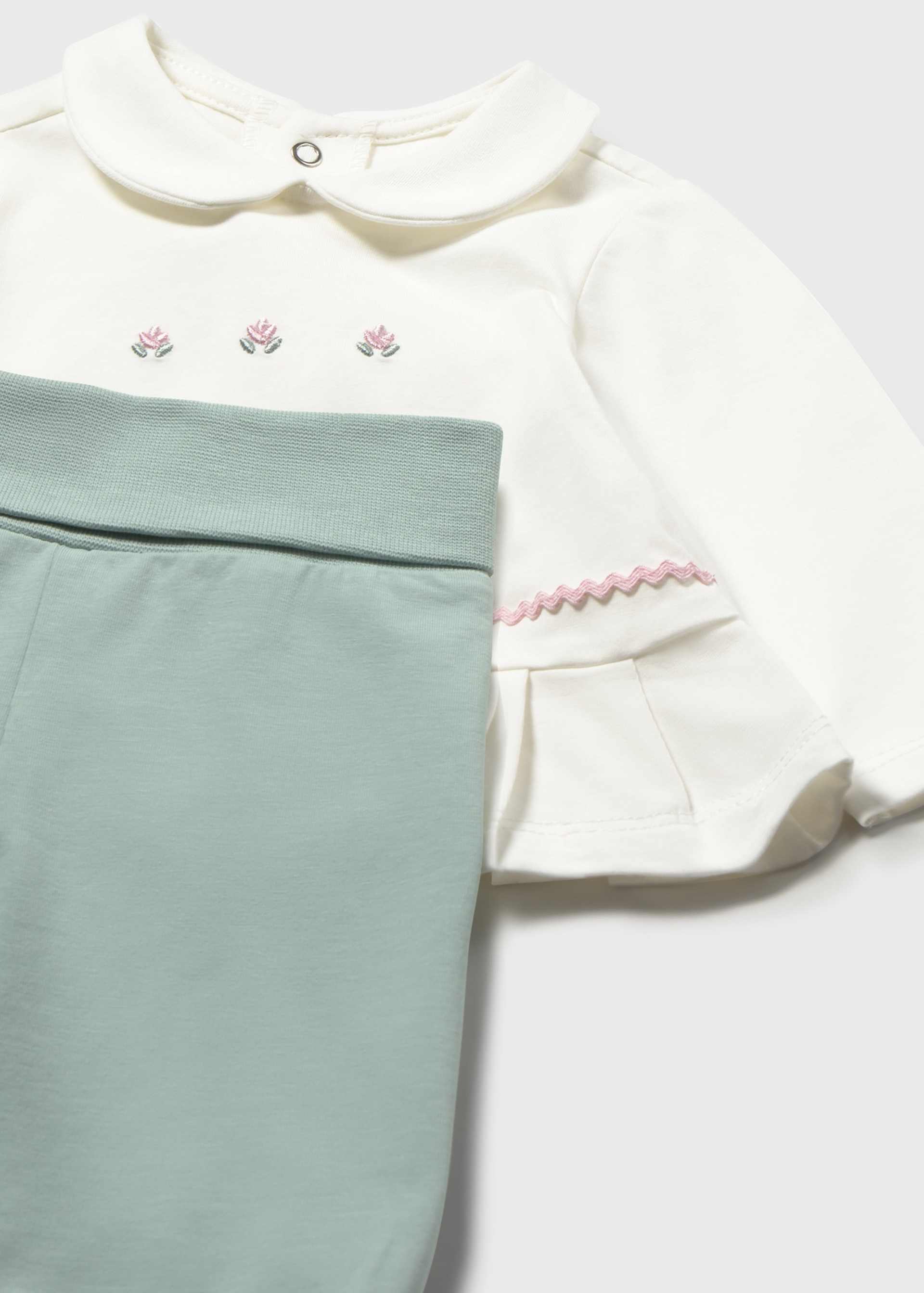 Long-sleeved leg warmer set newborn