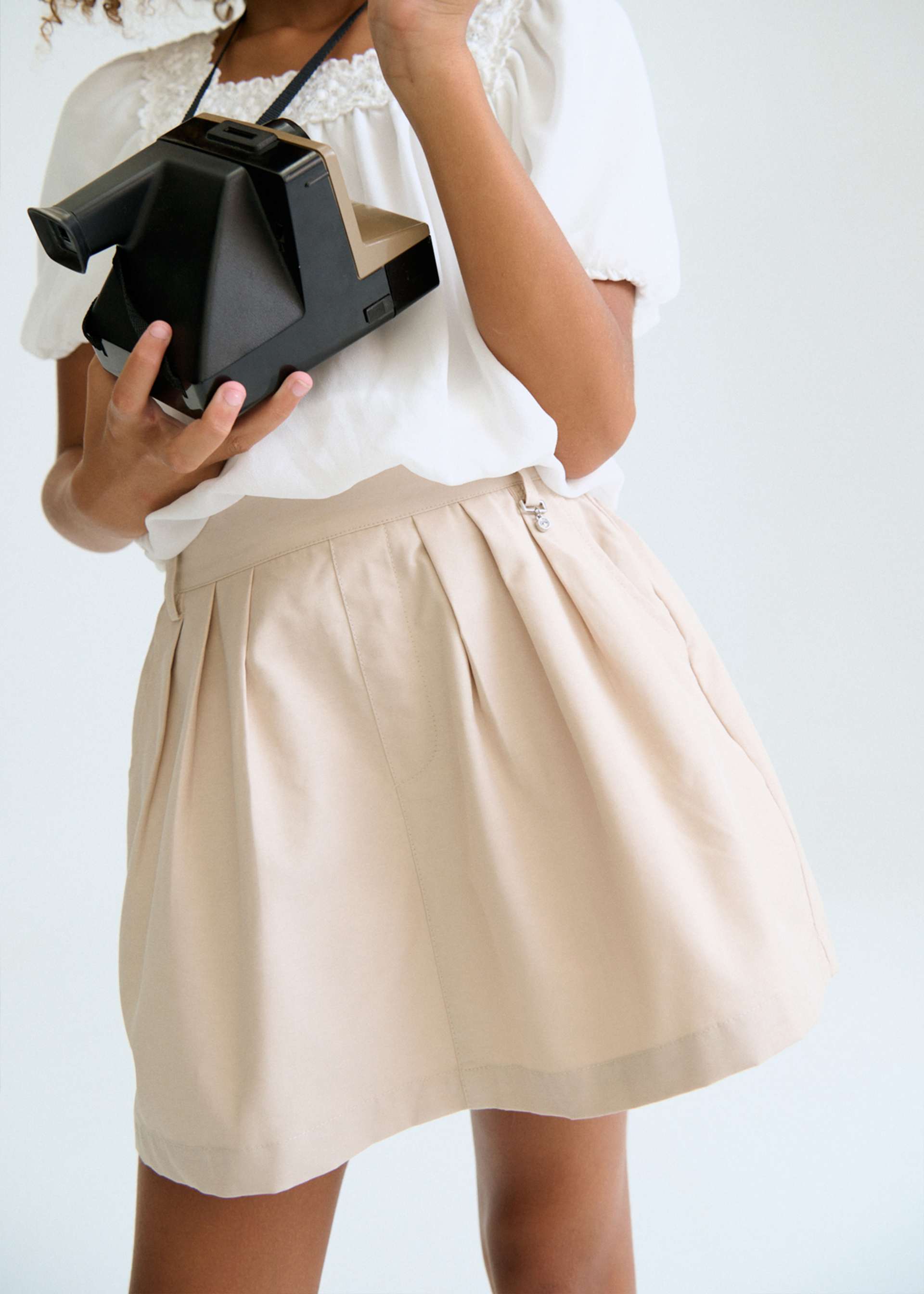 Girls' trouser skirt