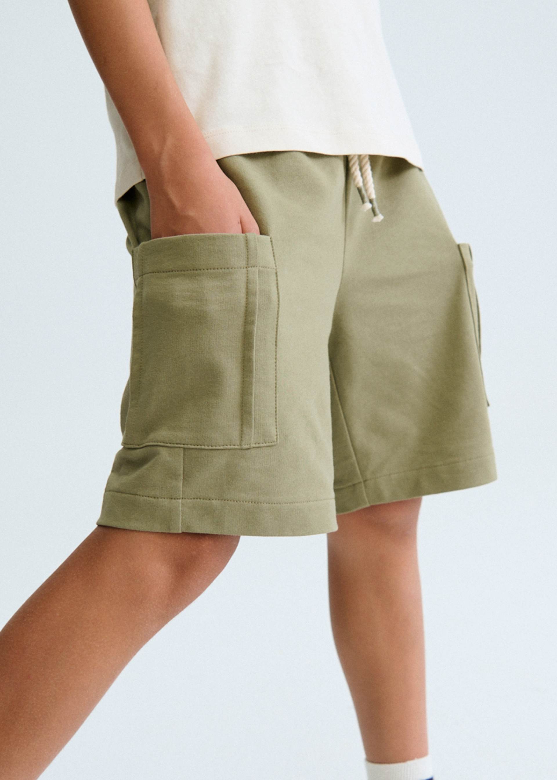 Set Bermudas und T-Shirt Teenager Jungen