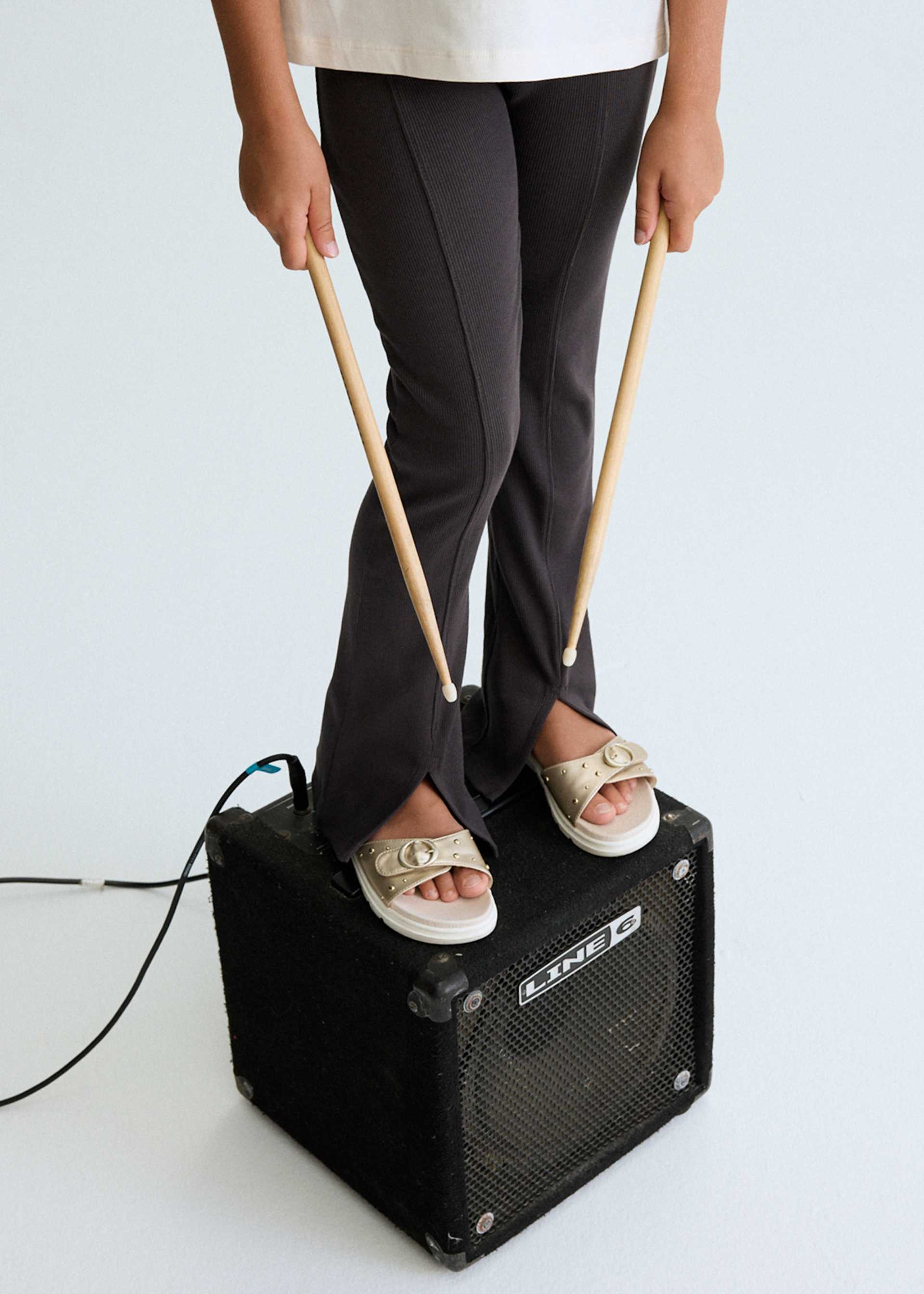 Legging acampanado chica