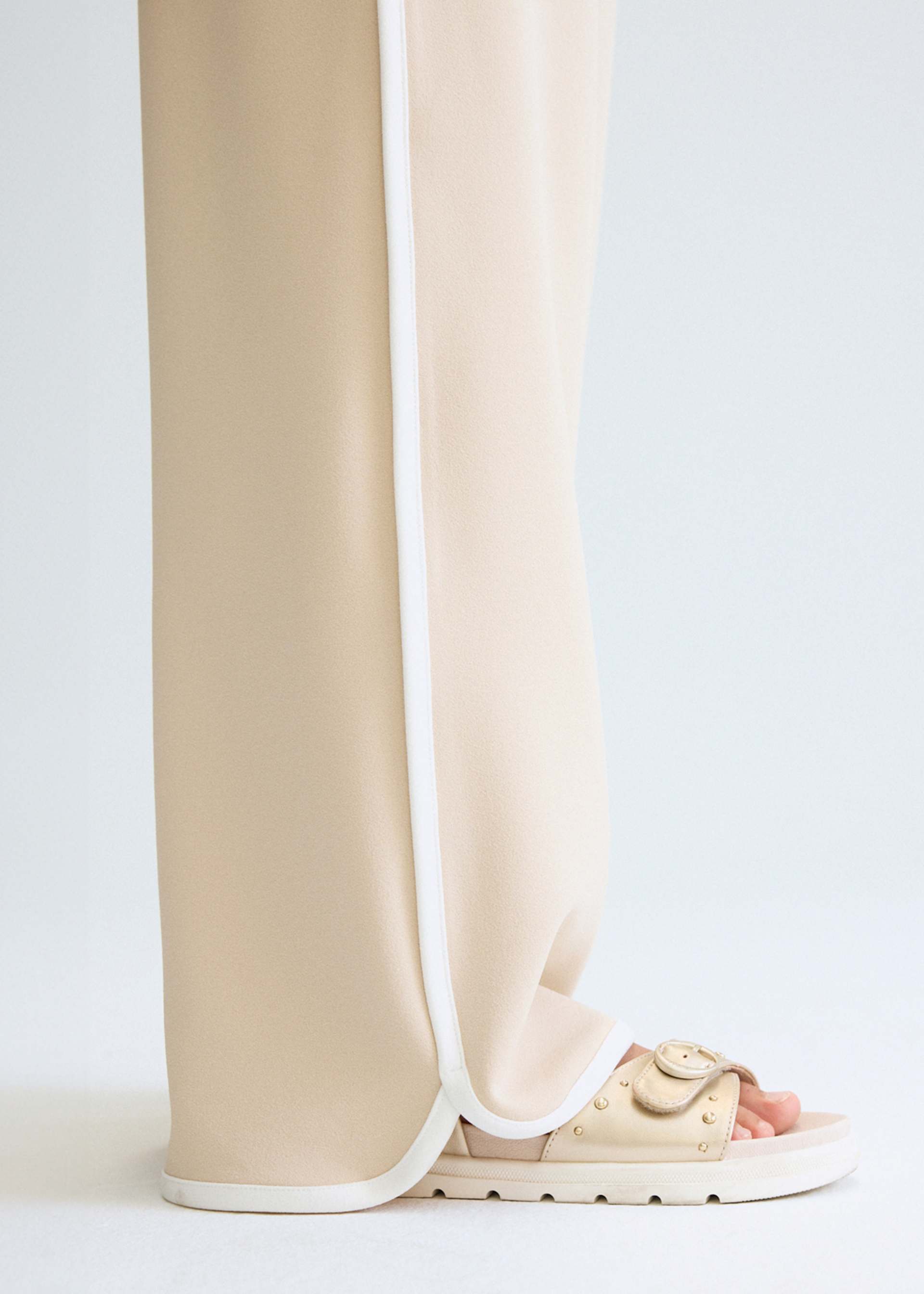 Pantalon long en maille fille