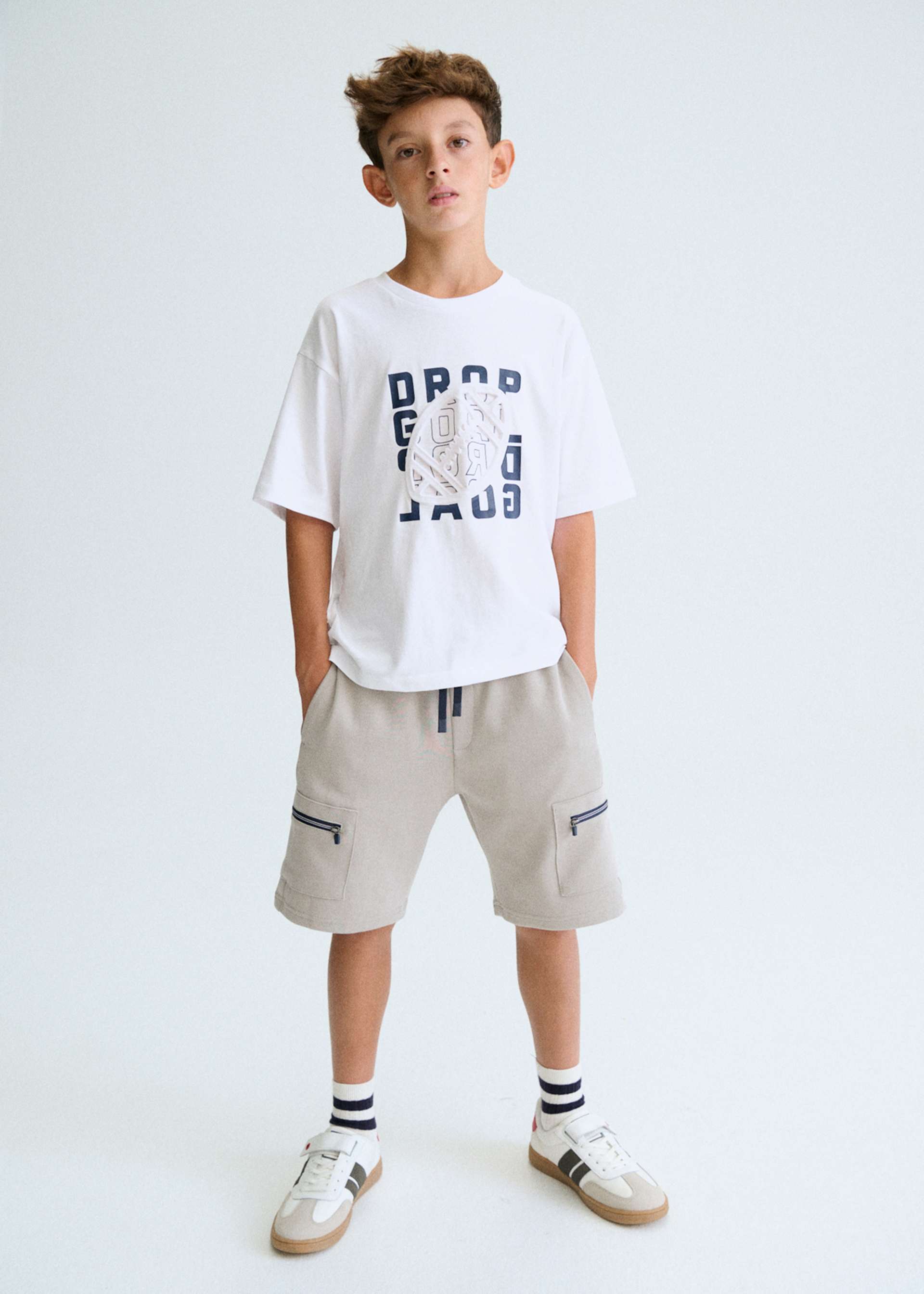 Embossed T-shirt boy