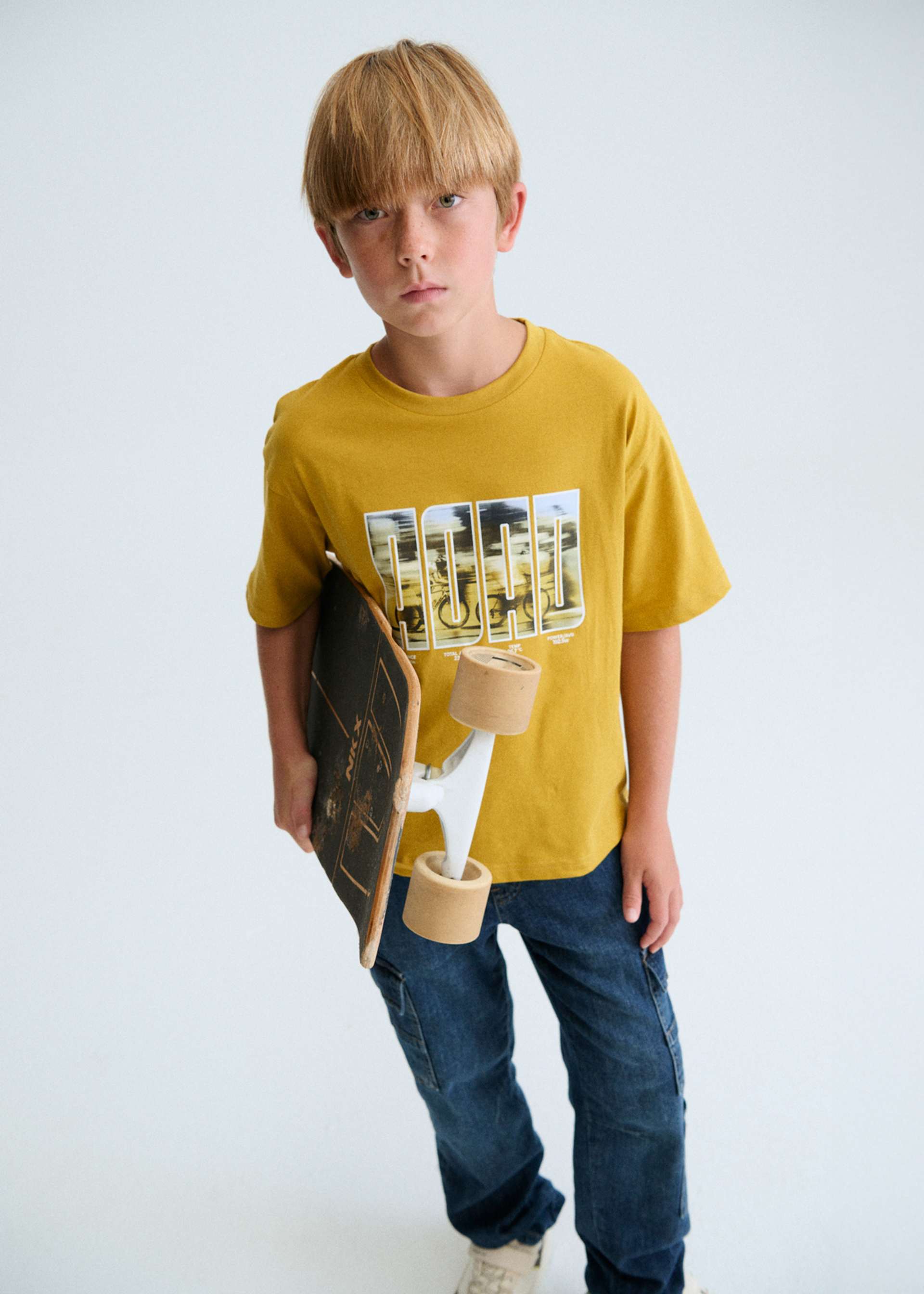 Boy's screen-printed T-shirt