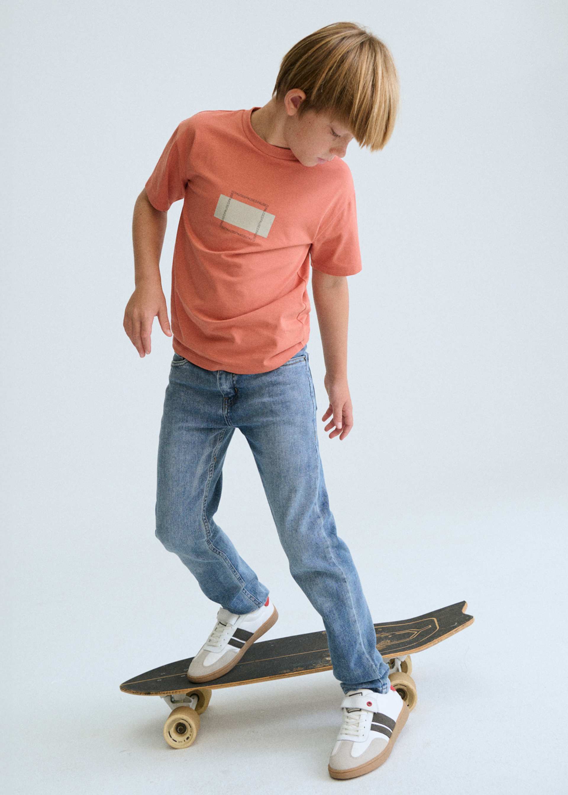 T-Shirt Druckmotiv Teenager Jungen