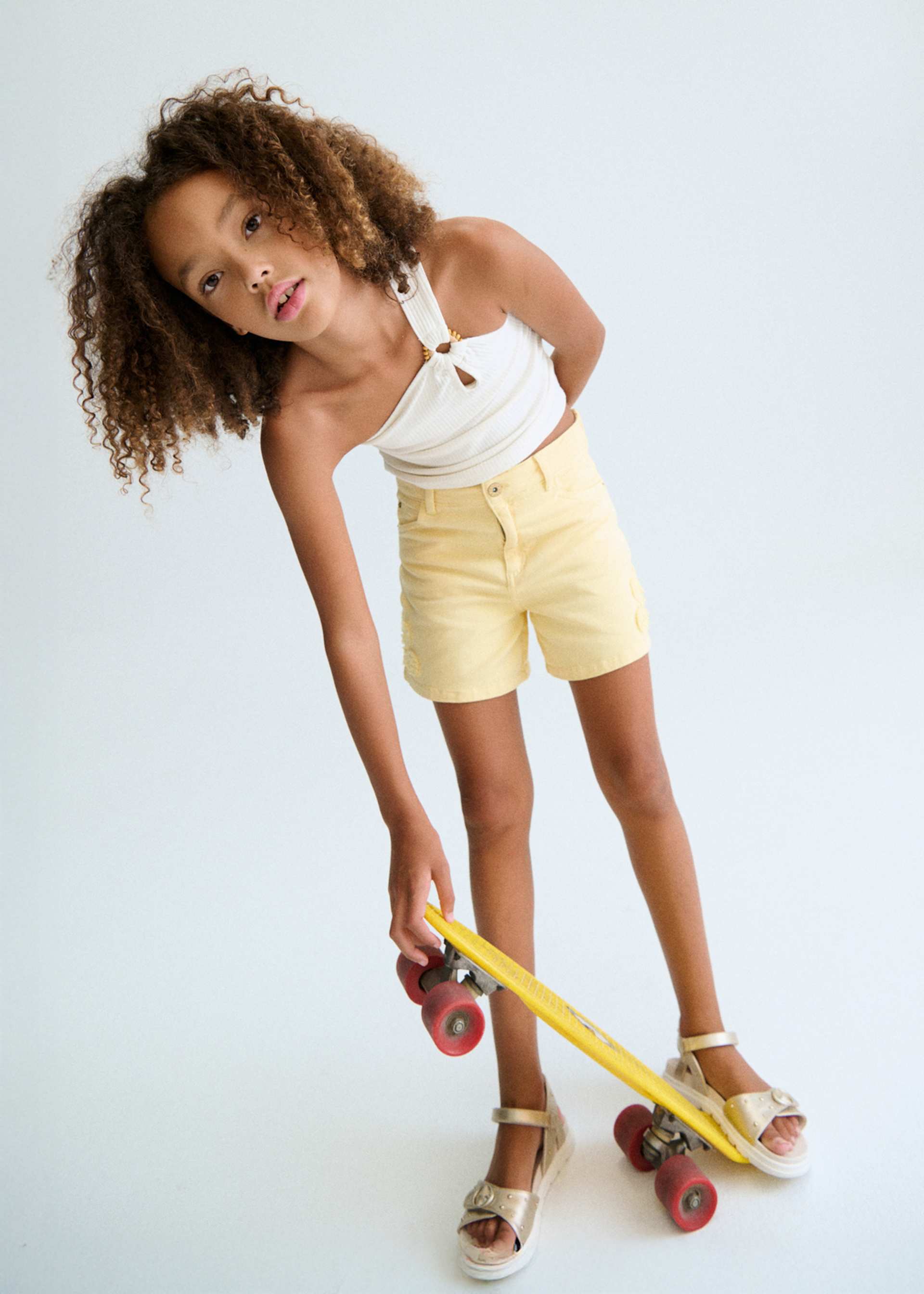 Girl Asymmetric T-shirt