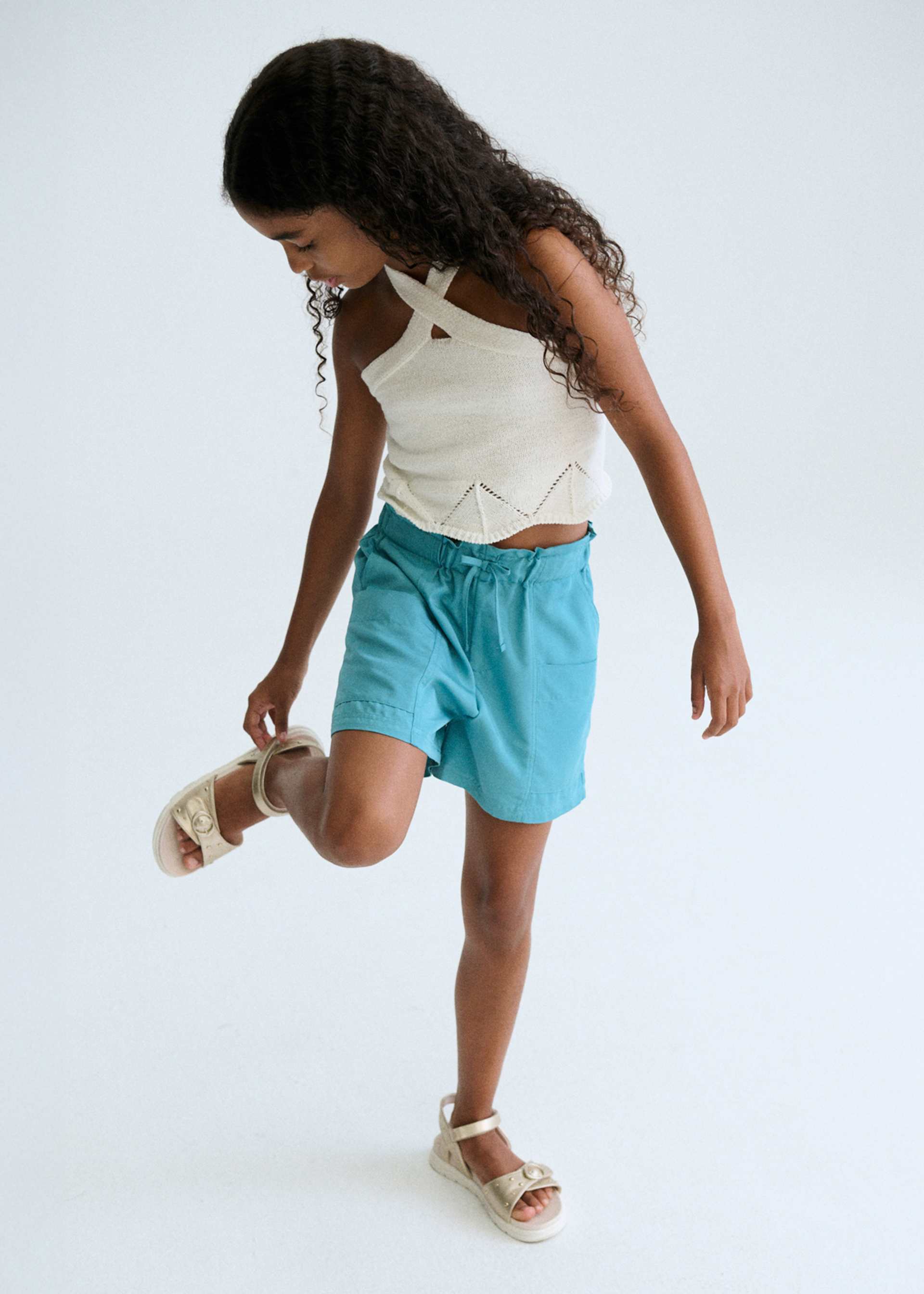 Girls halter neck top